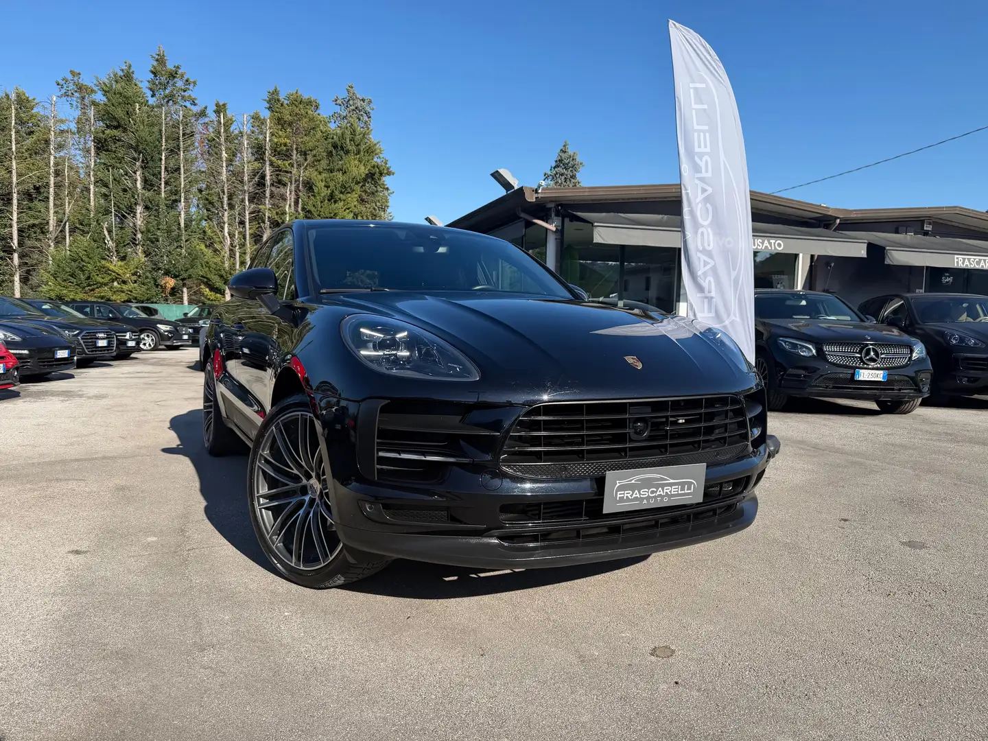 Porsche Macan 2.0 245cv pdk /km doc./led/21"/cruise/bellissima Schwarz - 1