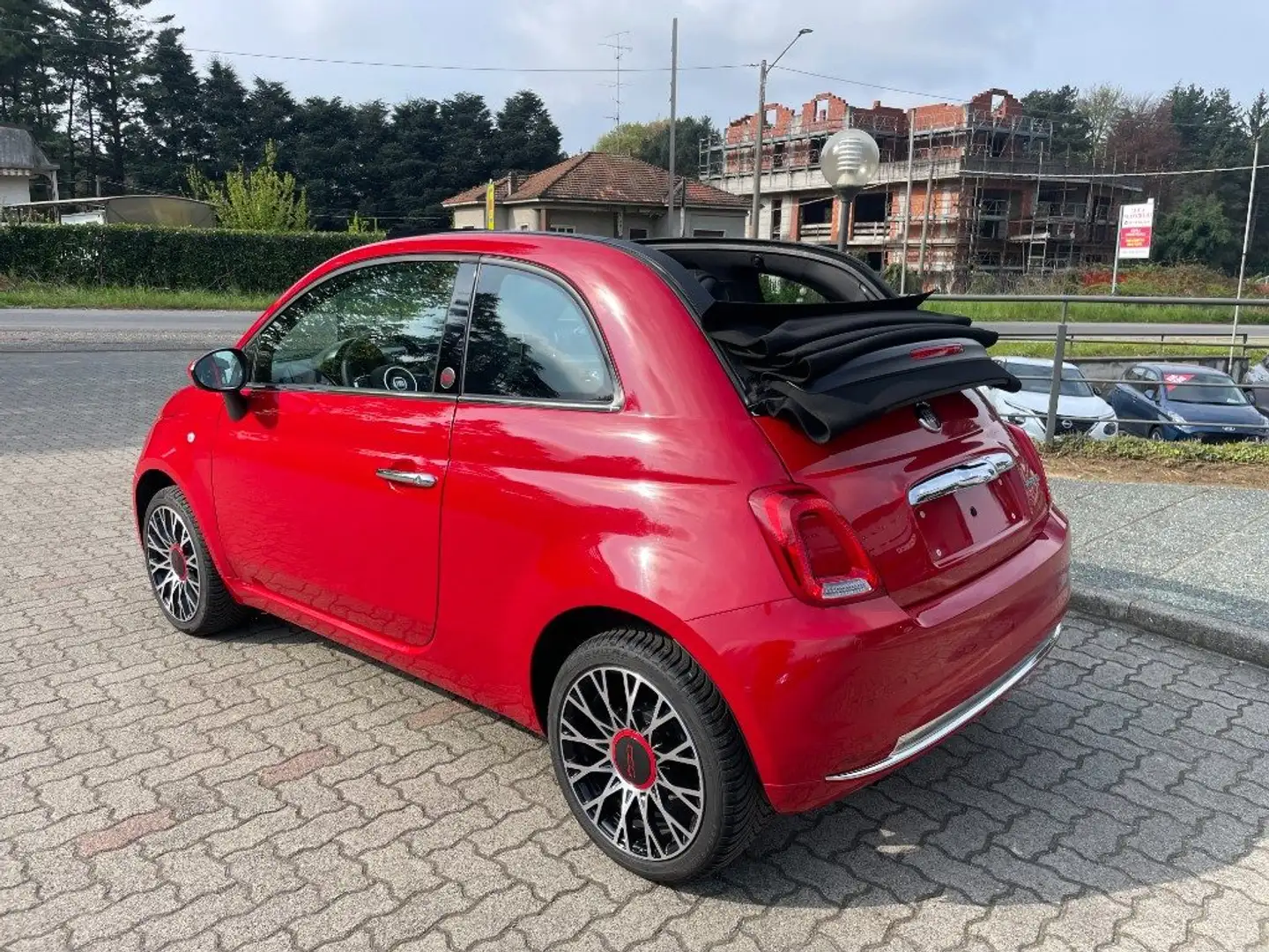 Fiat 500C 1.0 Hybrid Red+NAVI+CLIMAauto Rojo - 2
