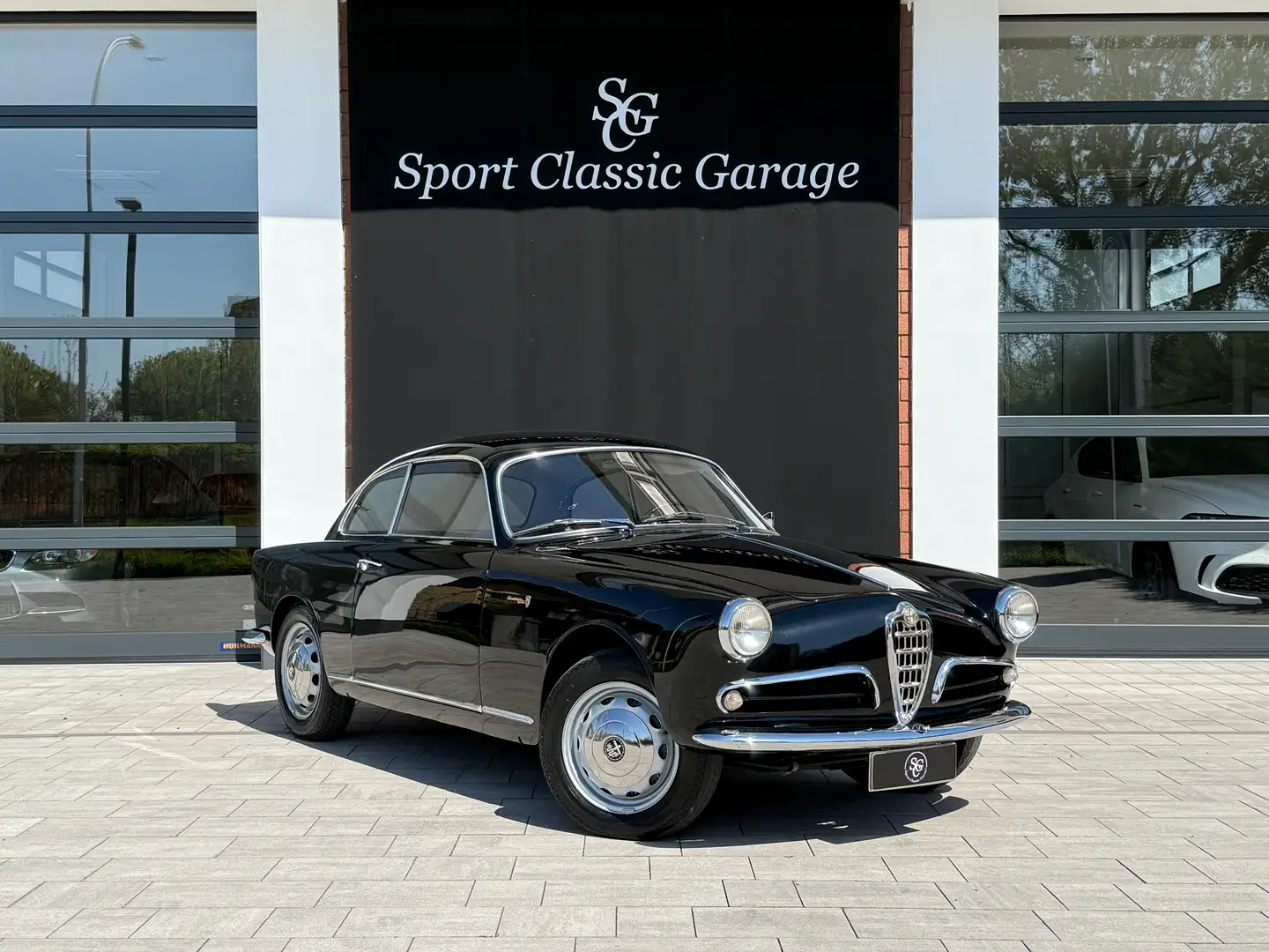 Alfa Romeo Giulietta Sprint 1.3 Prima Serie | 750 B | CAMBIO AL VOLANTE Negru - 2
