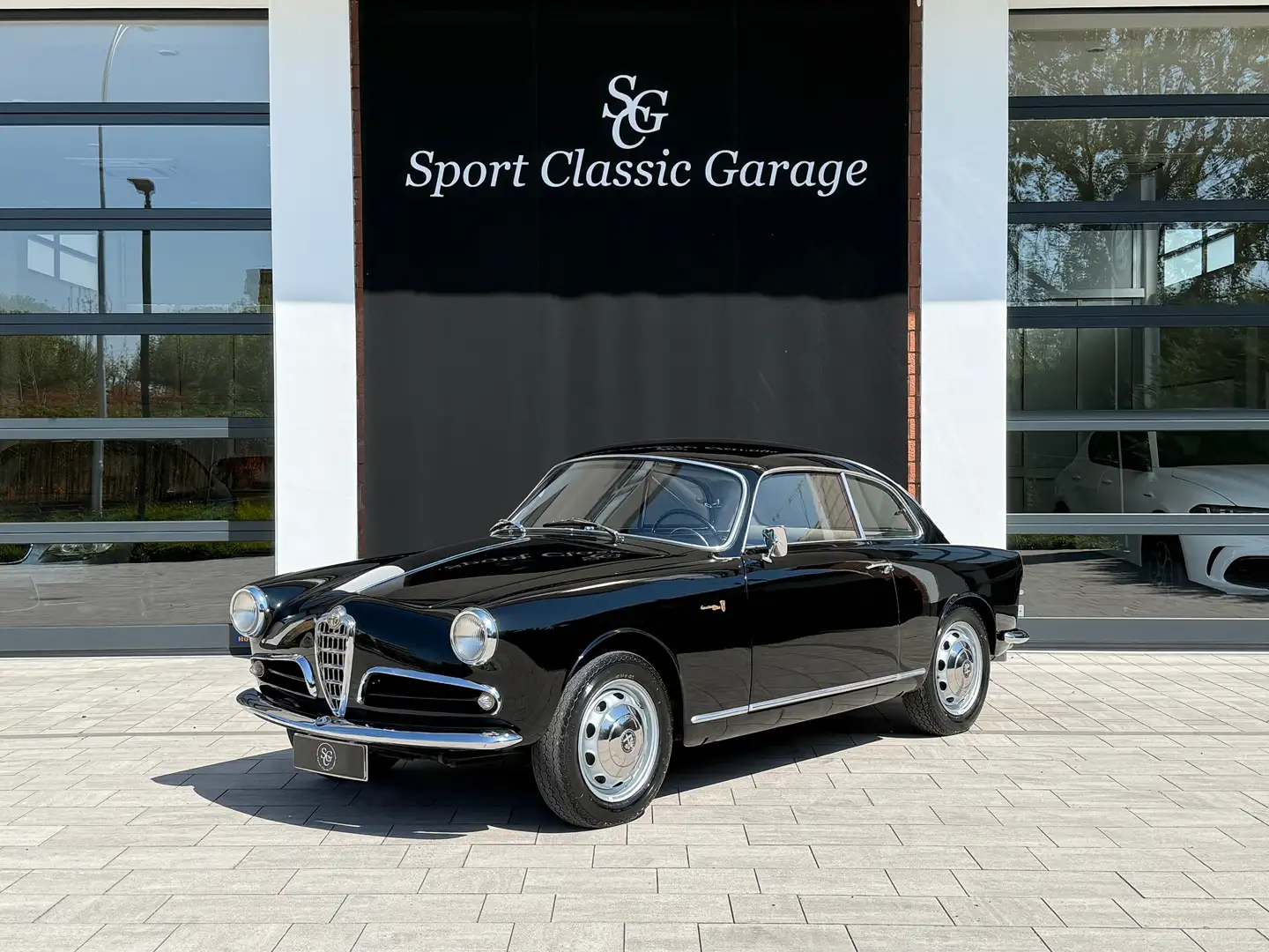 Alfa Romeo Giulietta Sprint 1.3 Prima Serie | 750 B | CAMBIO AL VOLANTE Negru - 1