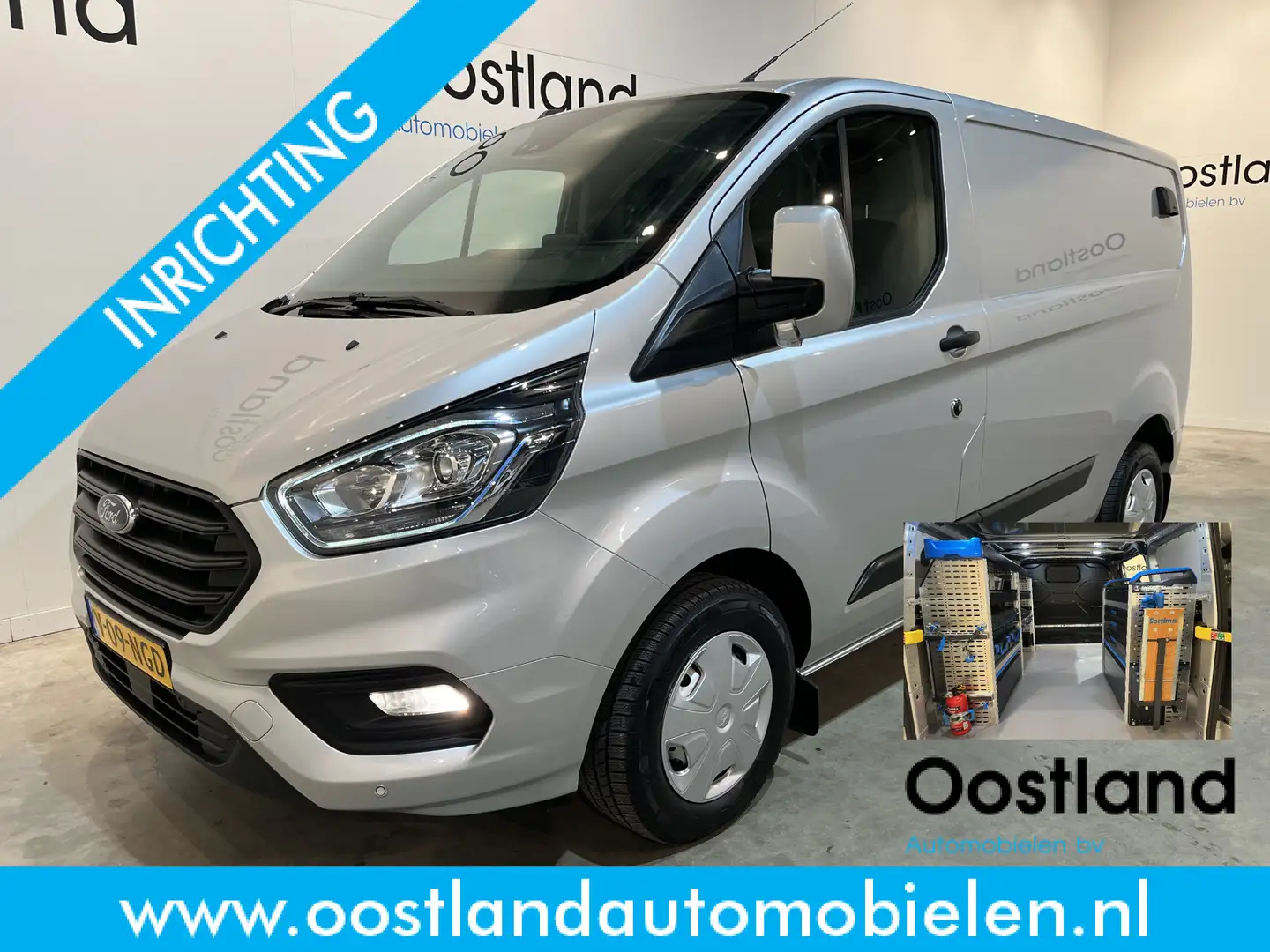 Ford Transit Custom 300 2.0 TDCI L1H1 Trend 130 PK / Euro 6 / Serviceb Grau - 1