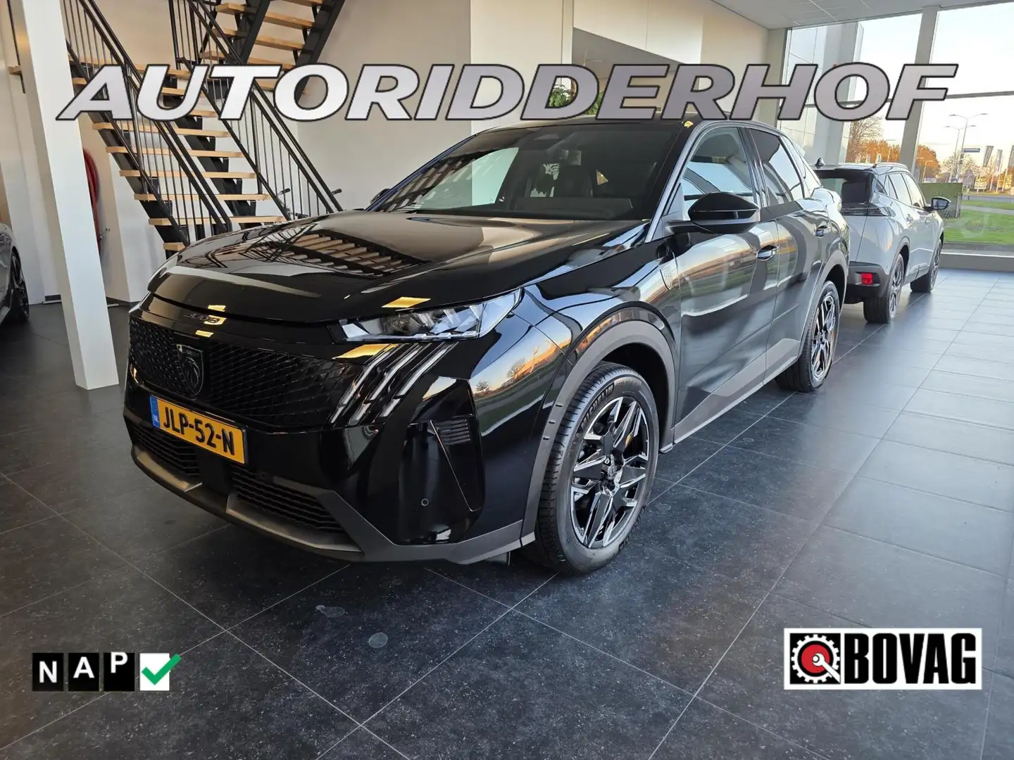Peugeot 3008 GT Hybrid 145 e-DCS6 Noir - 1
