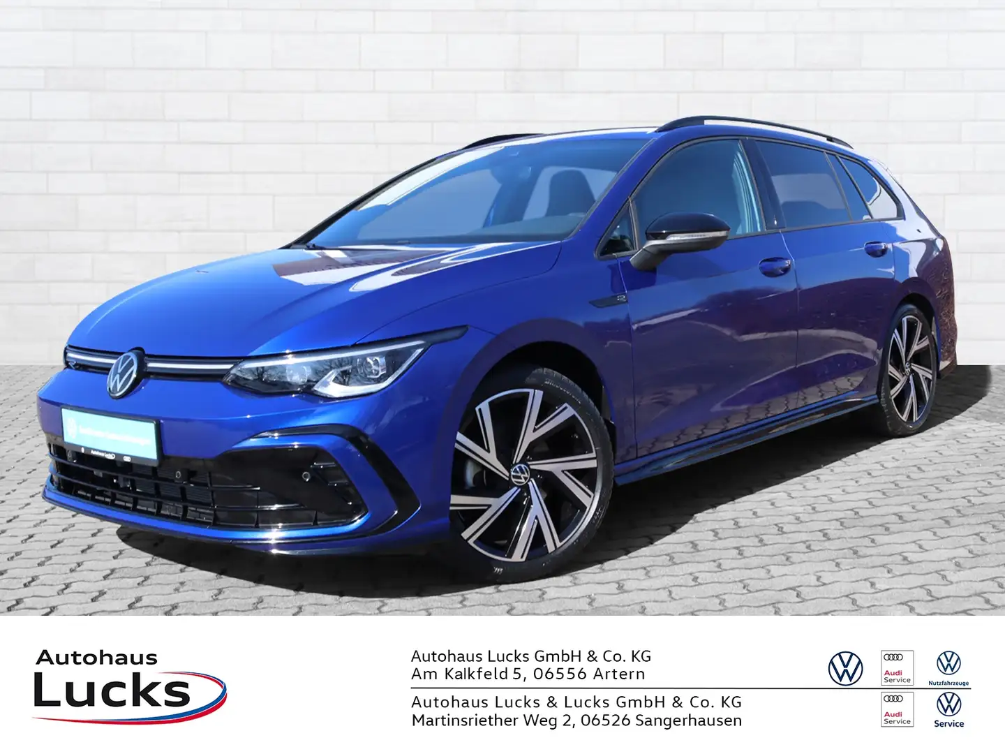Volkswagen Golf Variant Variant R-Line 1.5 TSI DSG Kamera AHK  Black Styl Blau - 2