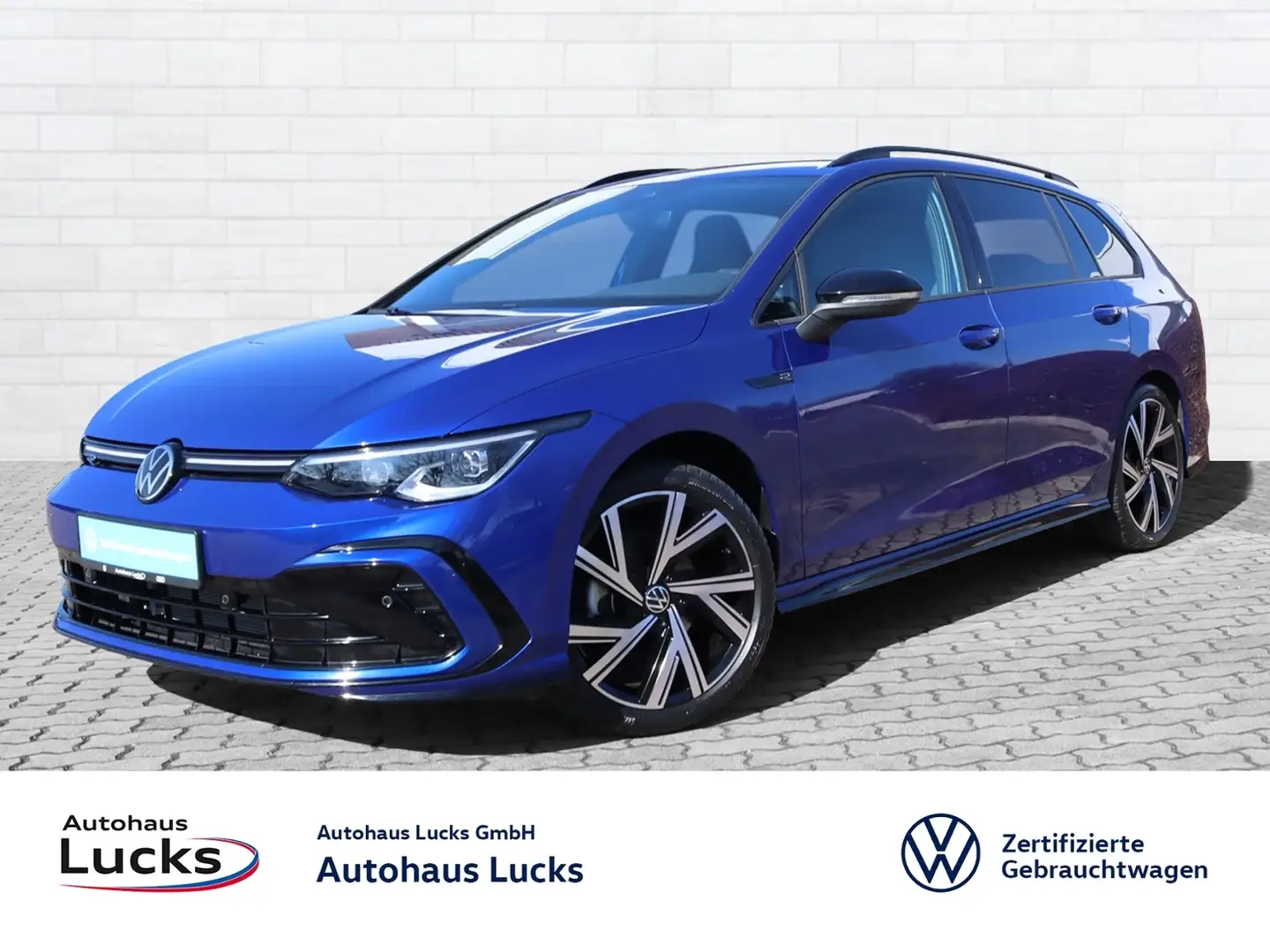 Volkswagen Golf Variant Variant R-Line 1.5 TSI DSG Kamera AHK Black Styl Blau - 1