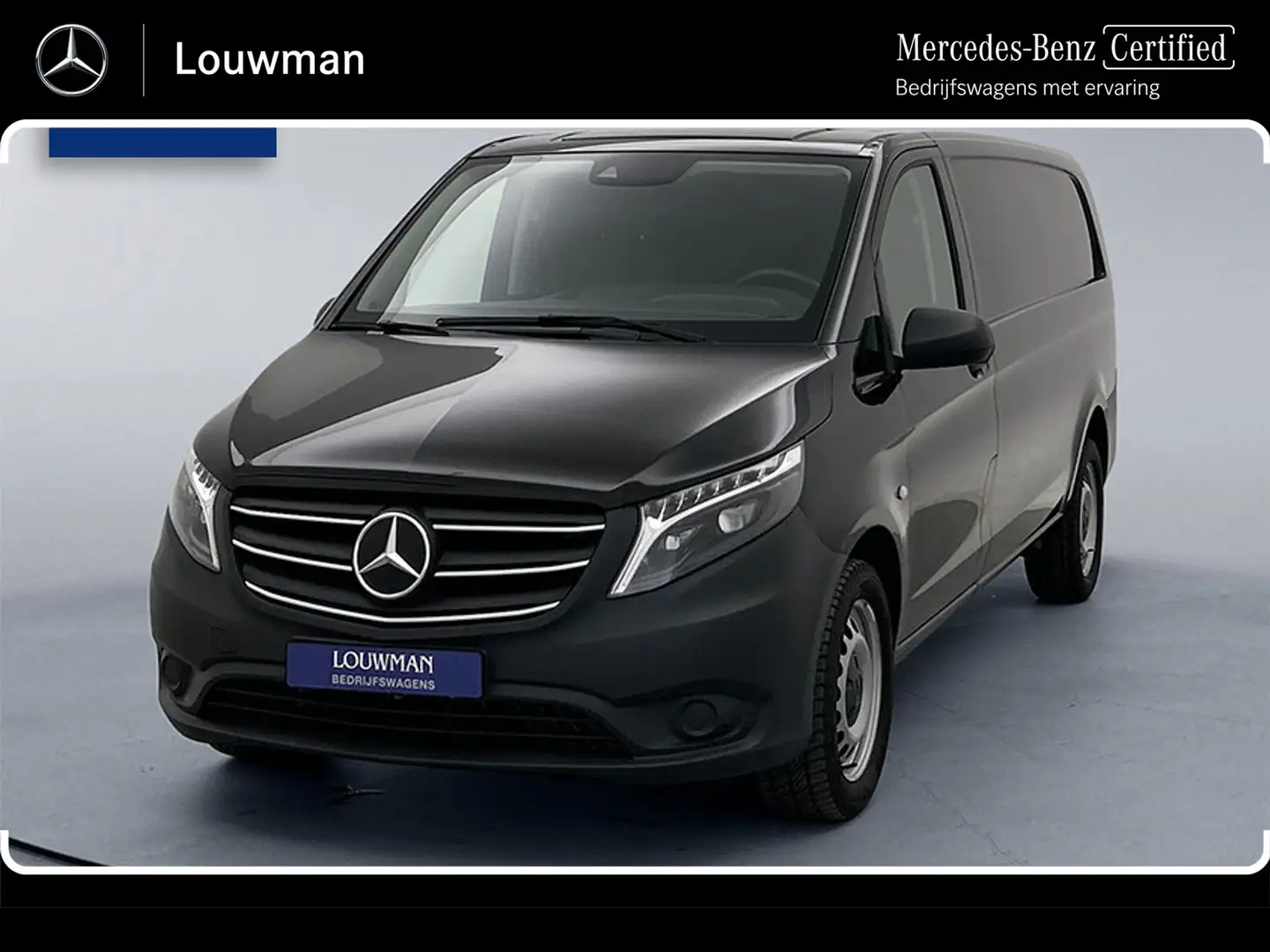 Mercedes-Benz Vito 119 CDI L3 Extra Lang 24 Maanden Certified Garanti Noir - 1