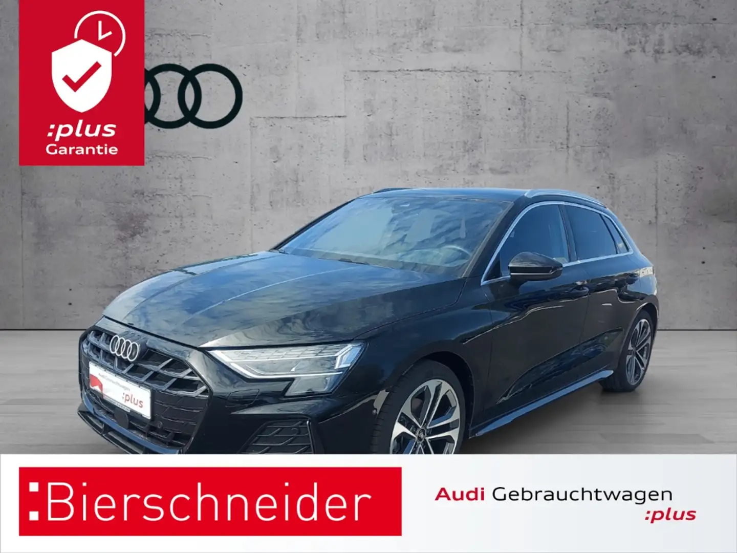 Audi A3 Sportback 35 TFSI S tronic line LED VIRTUAL KAMERA Schwarz - 1