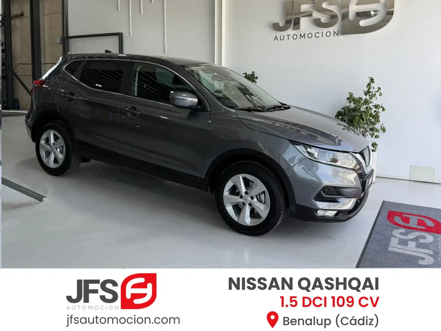 Nissan Qashqai 1.5dCi Acenta 4x2 Gris - 1