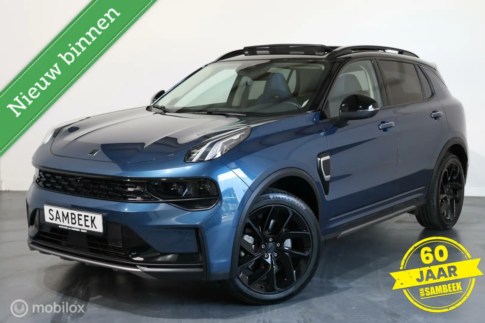Lynk & Co 01 PHEV 1.5 BLACK EDITION-HYBRIDE-360CAMERA-PANO Blauw - 2