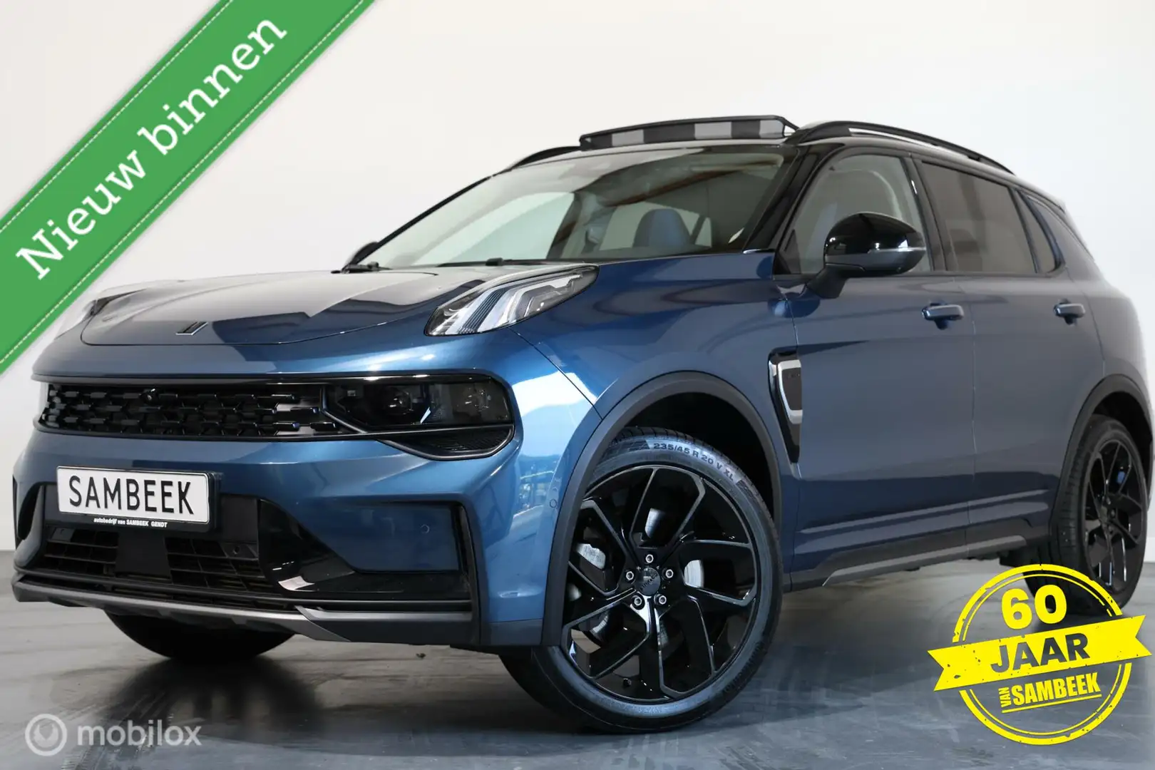 Lynk & Co 01 PHEV 1.5 BLACK EDITION-HYBRIDE-360CAMERA-PANO Blauw - 1