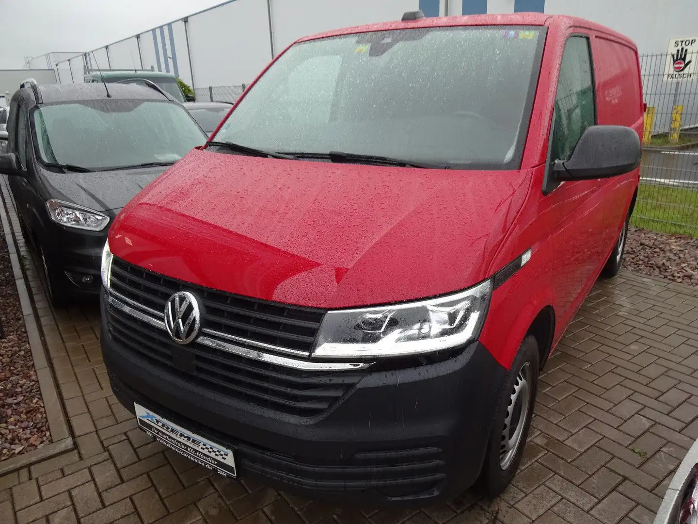 Volkswagen T6 Transporter T6.1 Transporter LED/AHK/MwSt Rot - 1