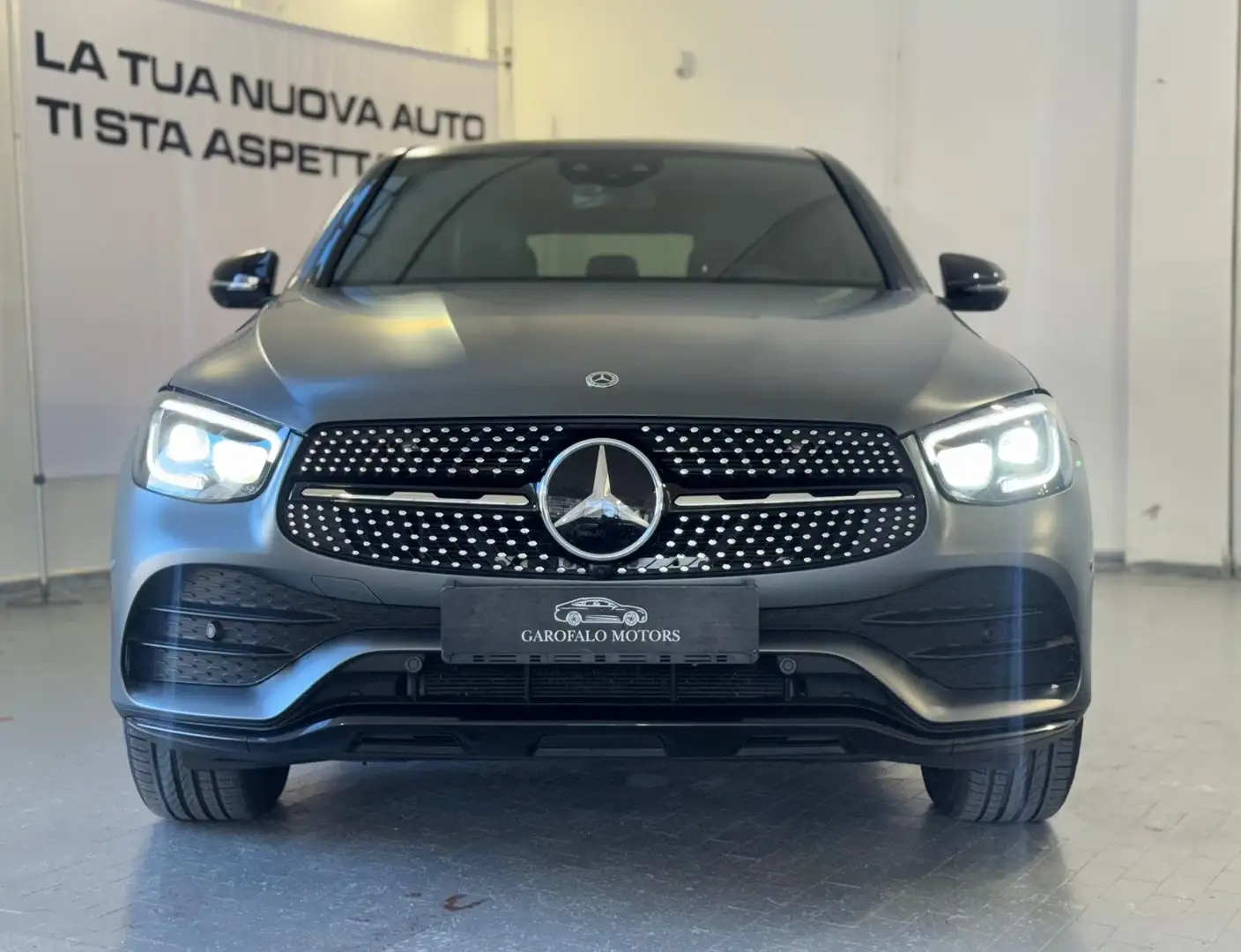 Mercedes-Benz GLC 220 GLC Coupe 220 d AMG-Line 4matic Gris - 1