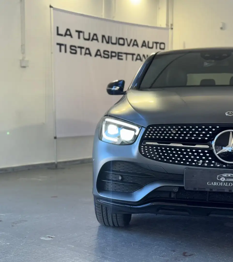 Mercedes-Benz GLC 220 GLC Coupe 220 d AMG-Line 4matic Gris - 2