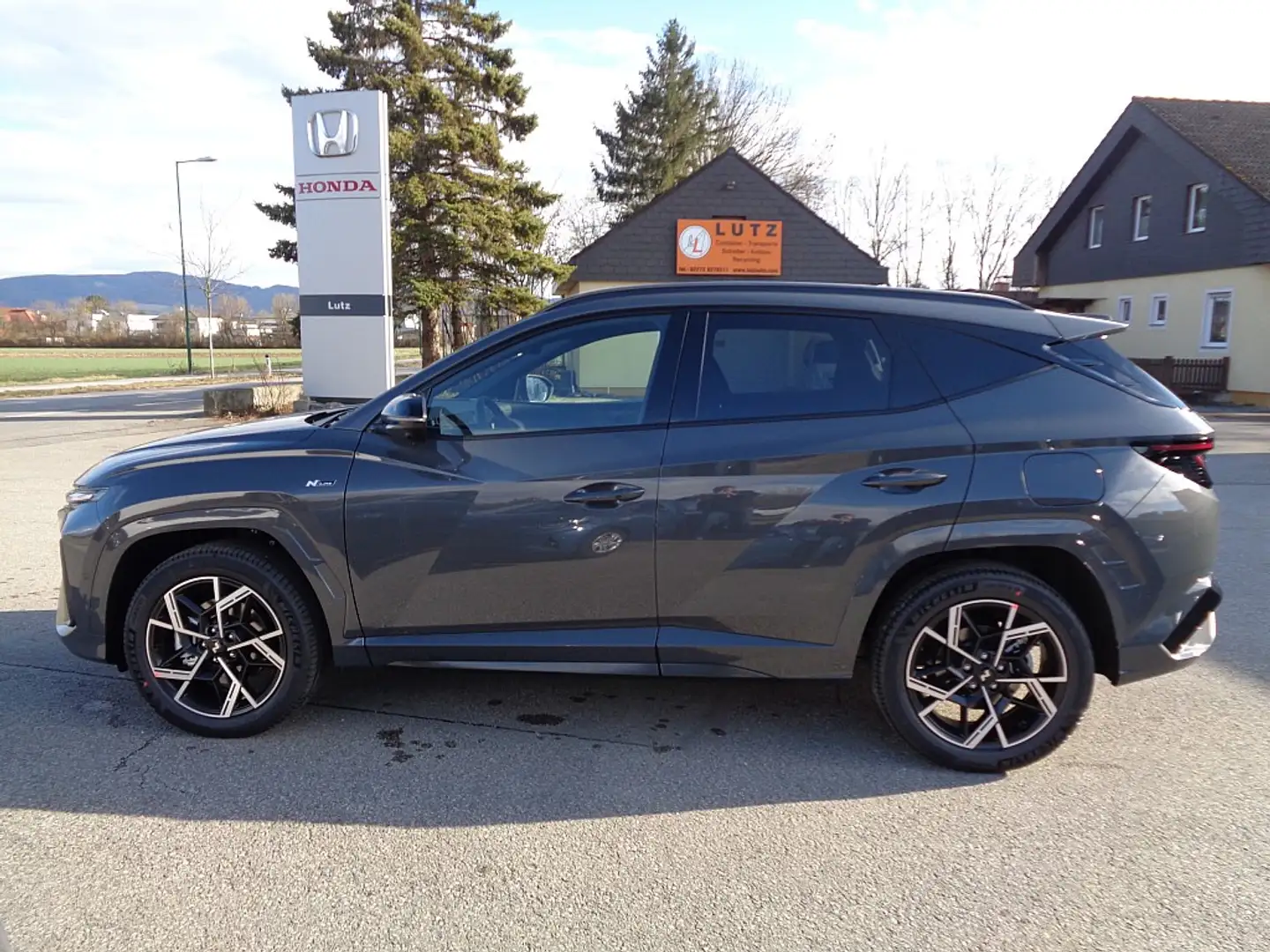 Hyundai TUCSON Tucson 1,6 T-GDI HEV 4WD N-Line Aut. Noir - 2