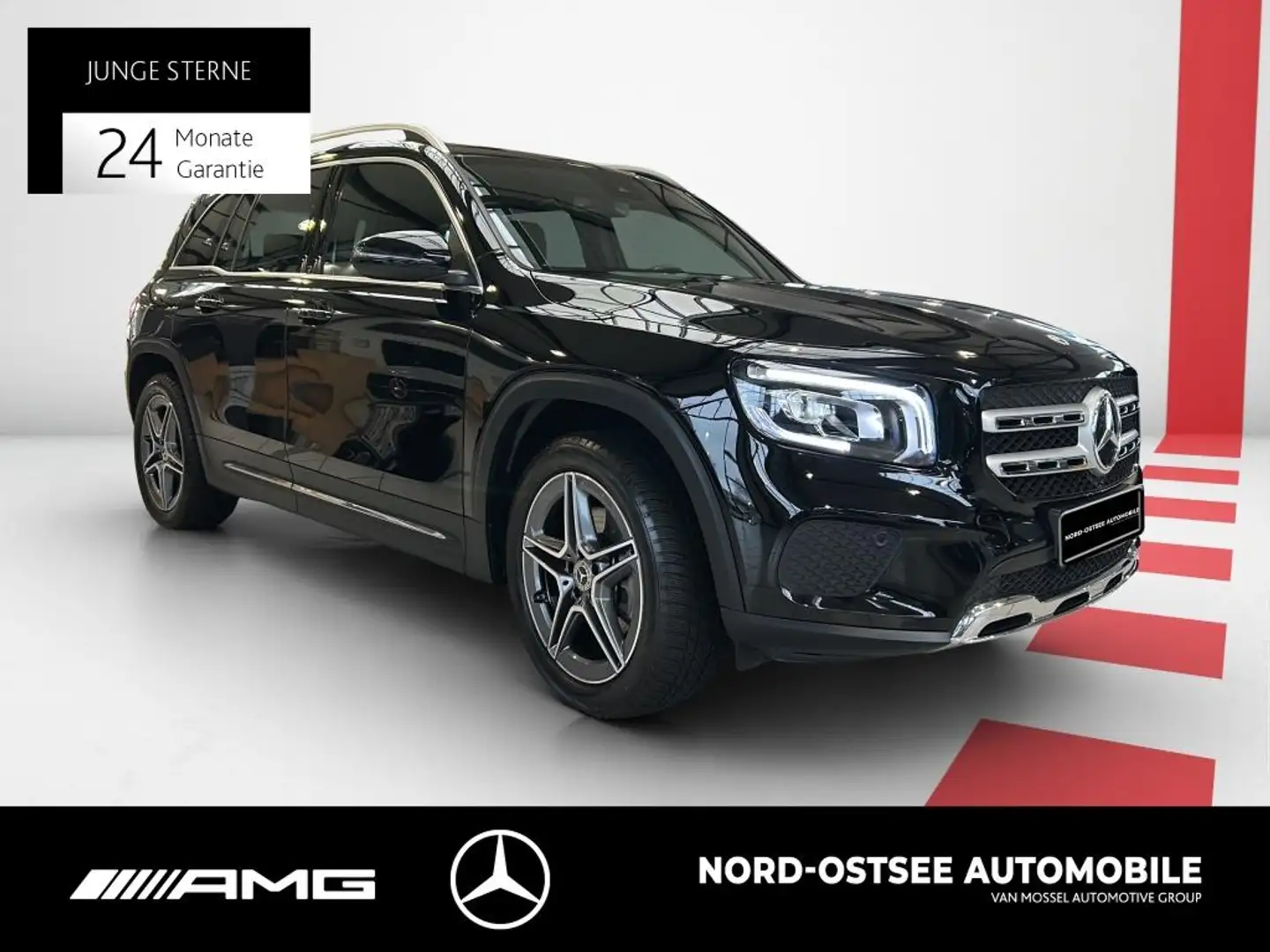 Mercedes-Benz GLB 200 d PROGRESSIVE NAVI KAMERA AHK DISTRO LED Noir - 2