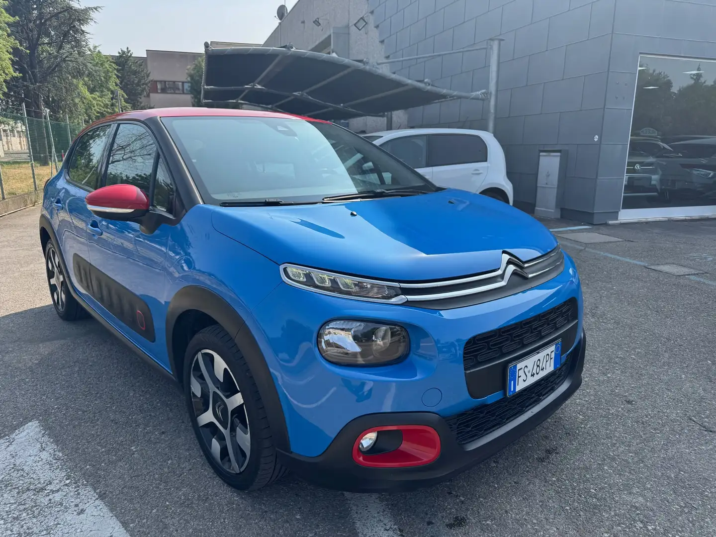 Citroen C3 1.5 bluehdi Shine 100CV NAVI+RETR. SUPER PREZZO Blu/Azzurro - 2