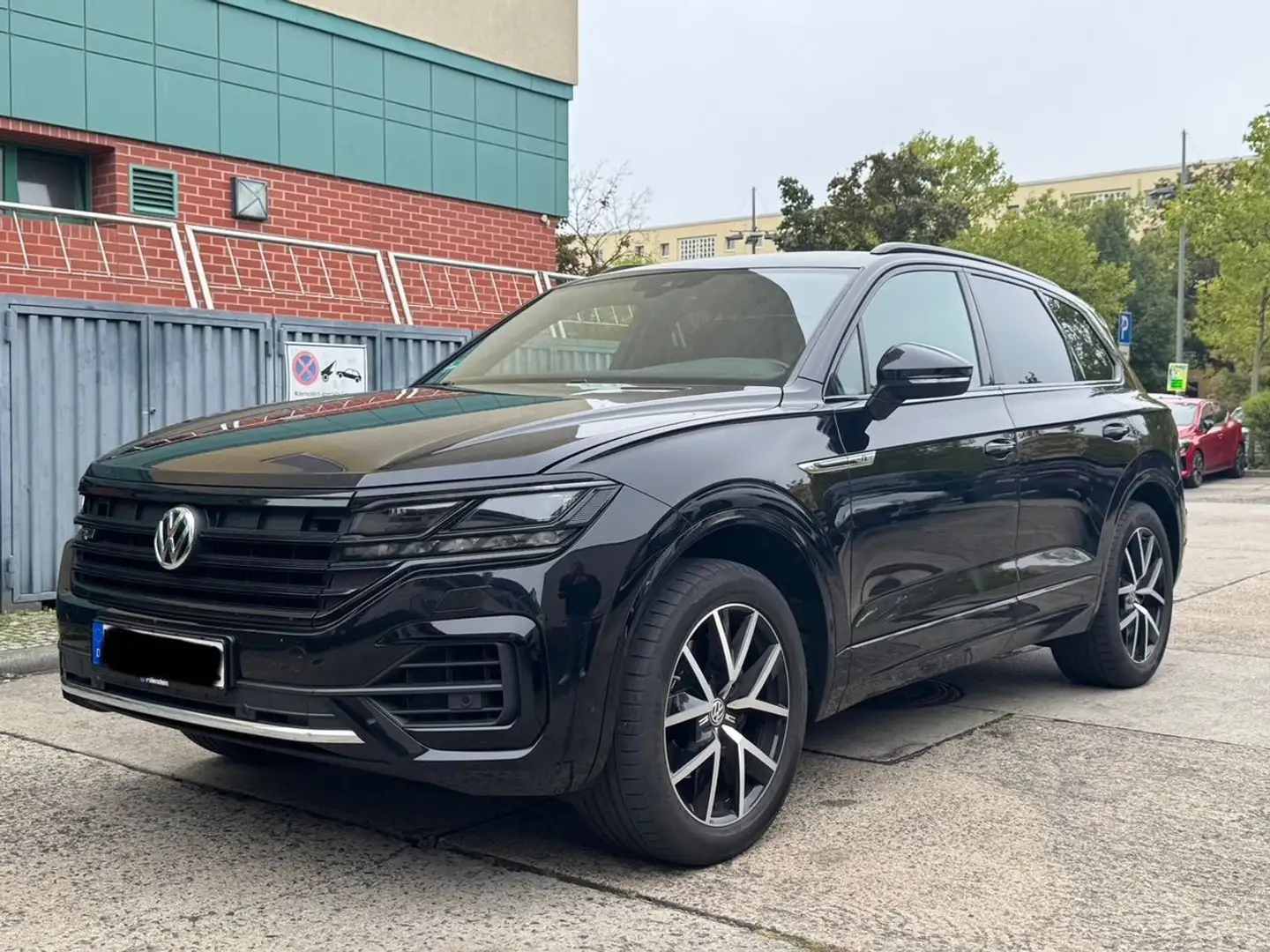 Volkswagen Touareg 2x R-Line 4Motion R-Kamera Vollleder Schwarz - 2