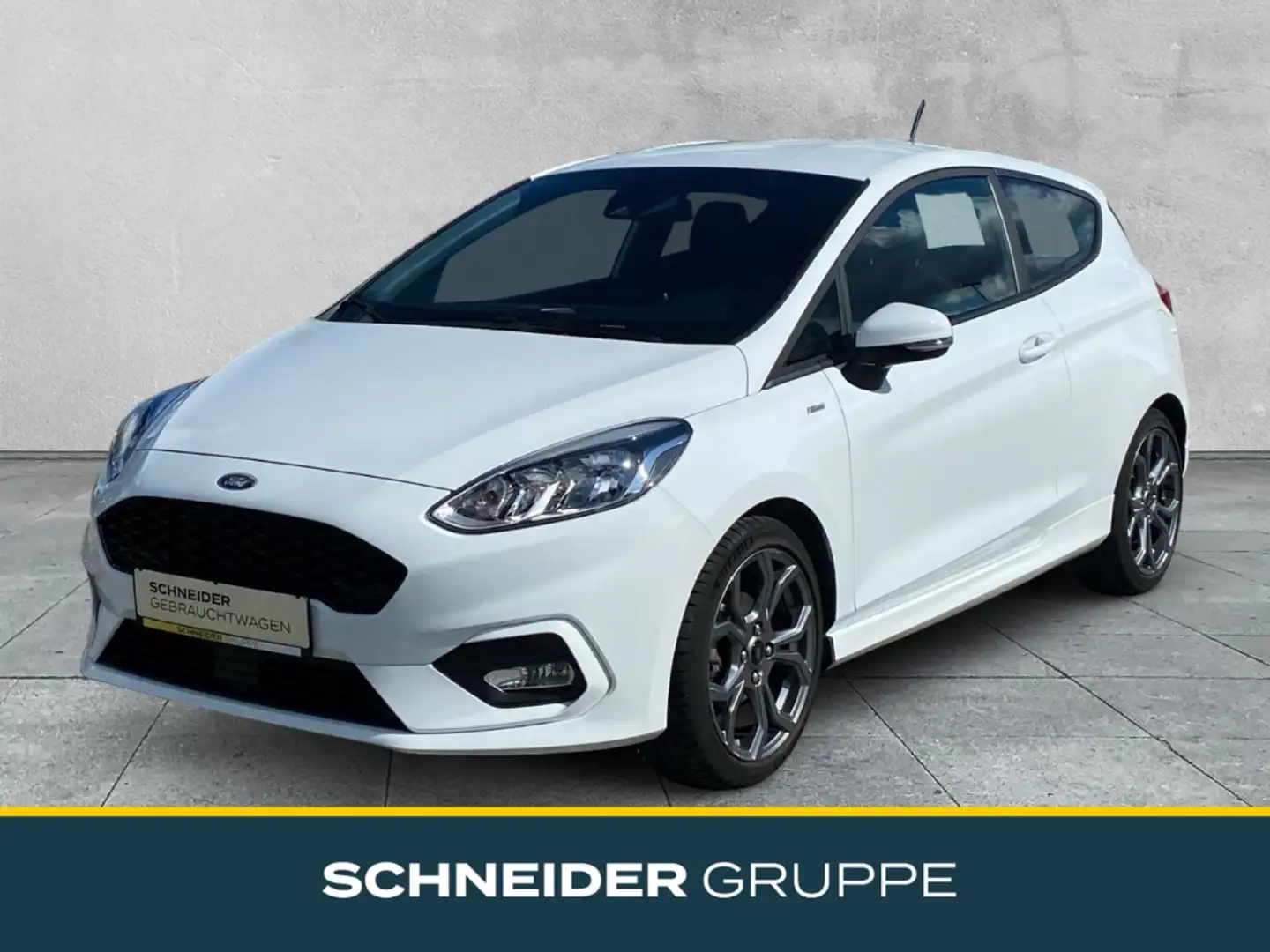 Ford Fiesta ST-LINE 1.0 ECOBOOST ST-Line +NAVI+SHZ+TEMPOMAT+ Blanc - 1