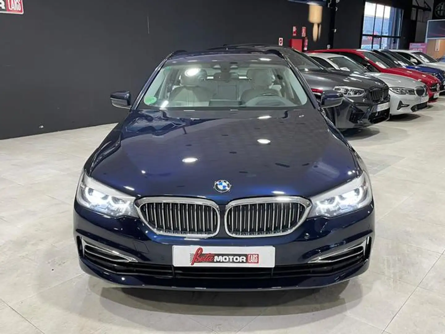 BMW 520 520dA Touring Blau - 2