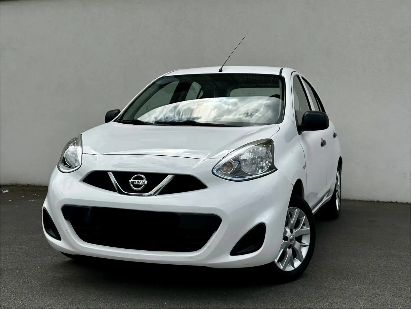 Nissan Micra Nissan Micra 1.2i Visia 6/2015 102000KM Blanc - 2
