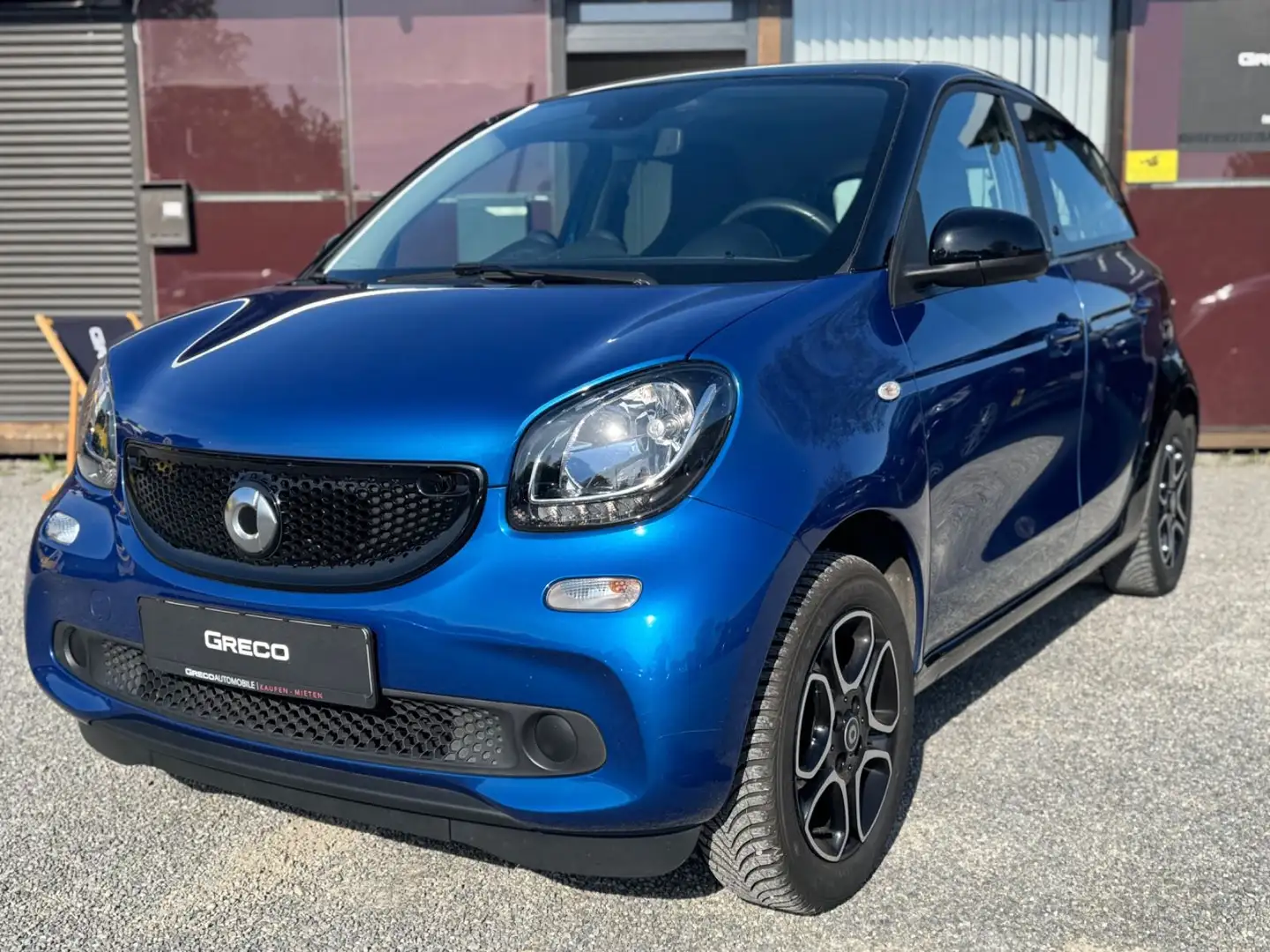 smart forFour prime | Leder | Navi | Tempo | 1. Hand Blau - 1