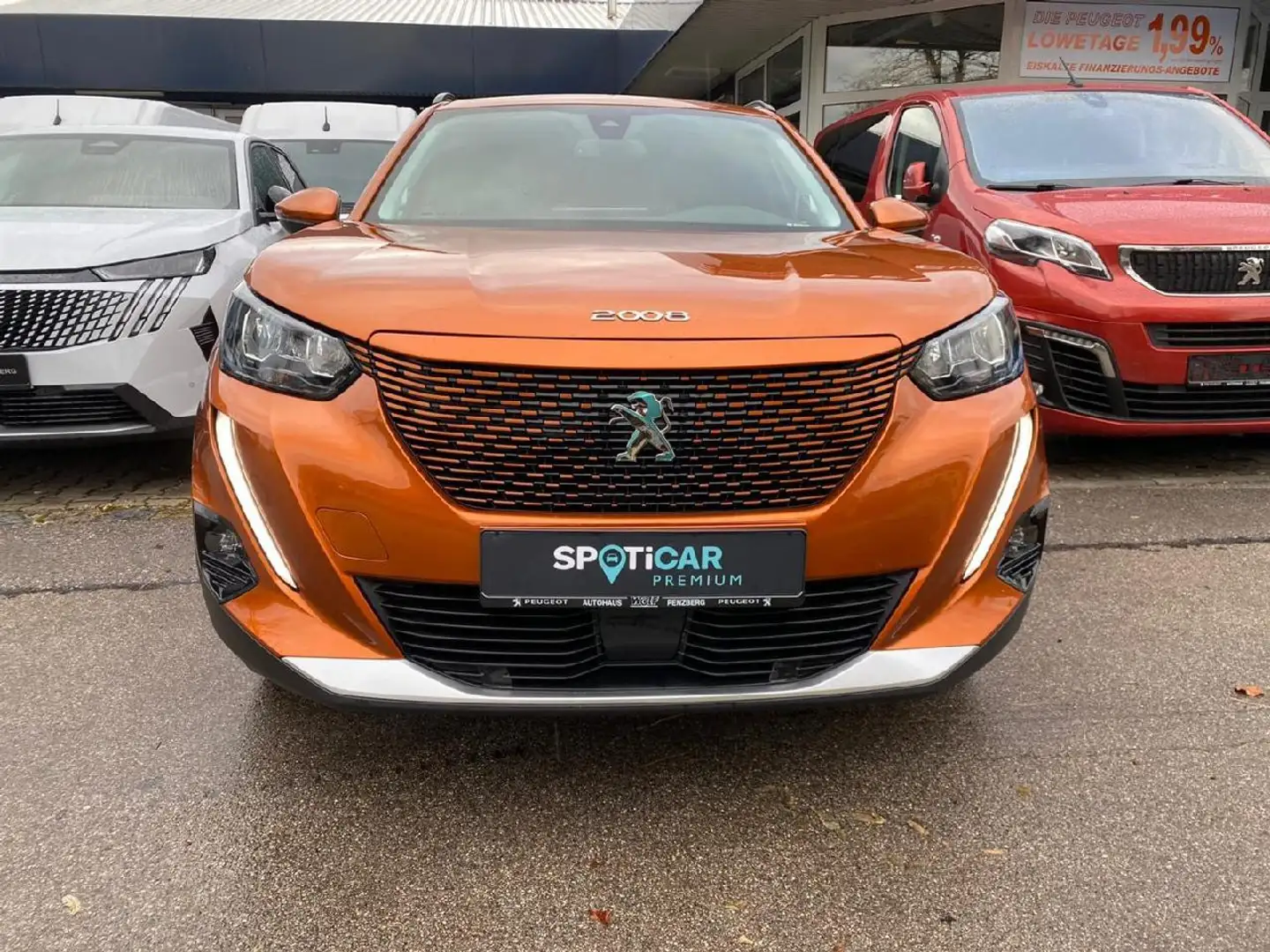 Peugeot 2008 e- Allure Pack Android Auto*Metallic Orange - 2