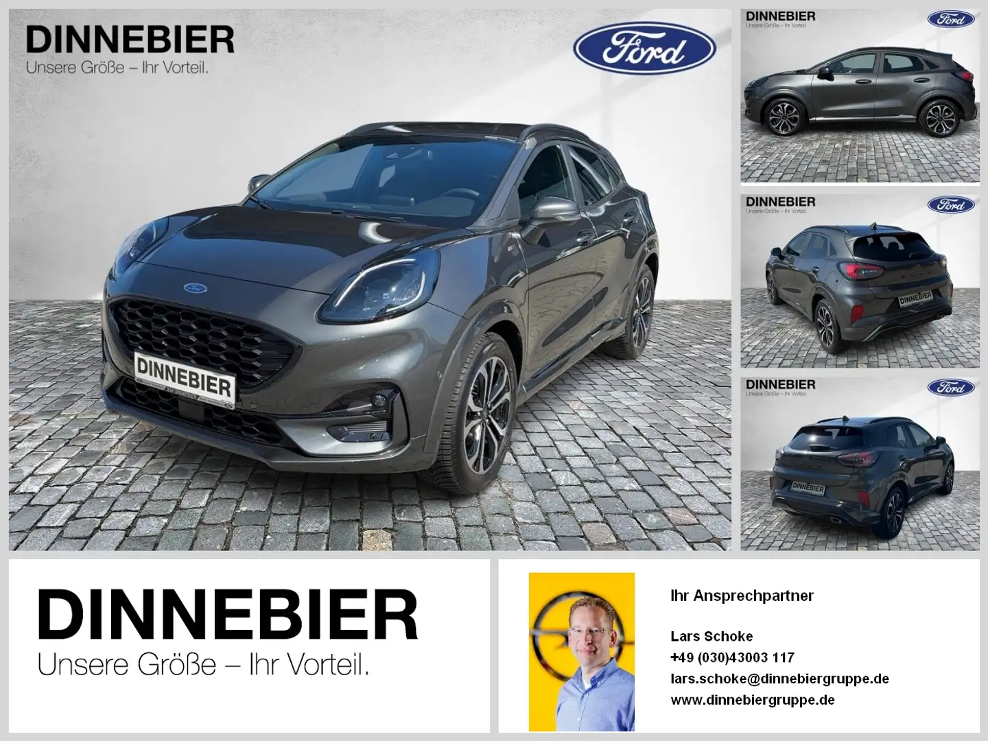 Ford Puma ST-Line X LED+Navi+Kamera+Winterpaket Grau - 1