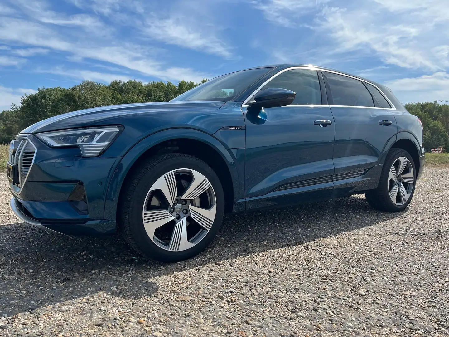 Audi e-tron e-tron 55 q adv PL + Blue - 1