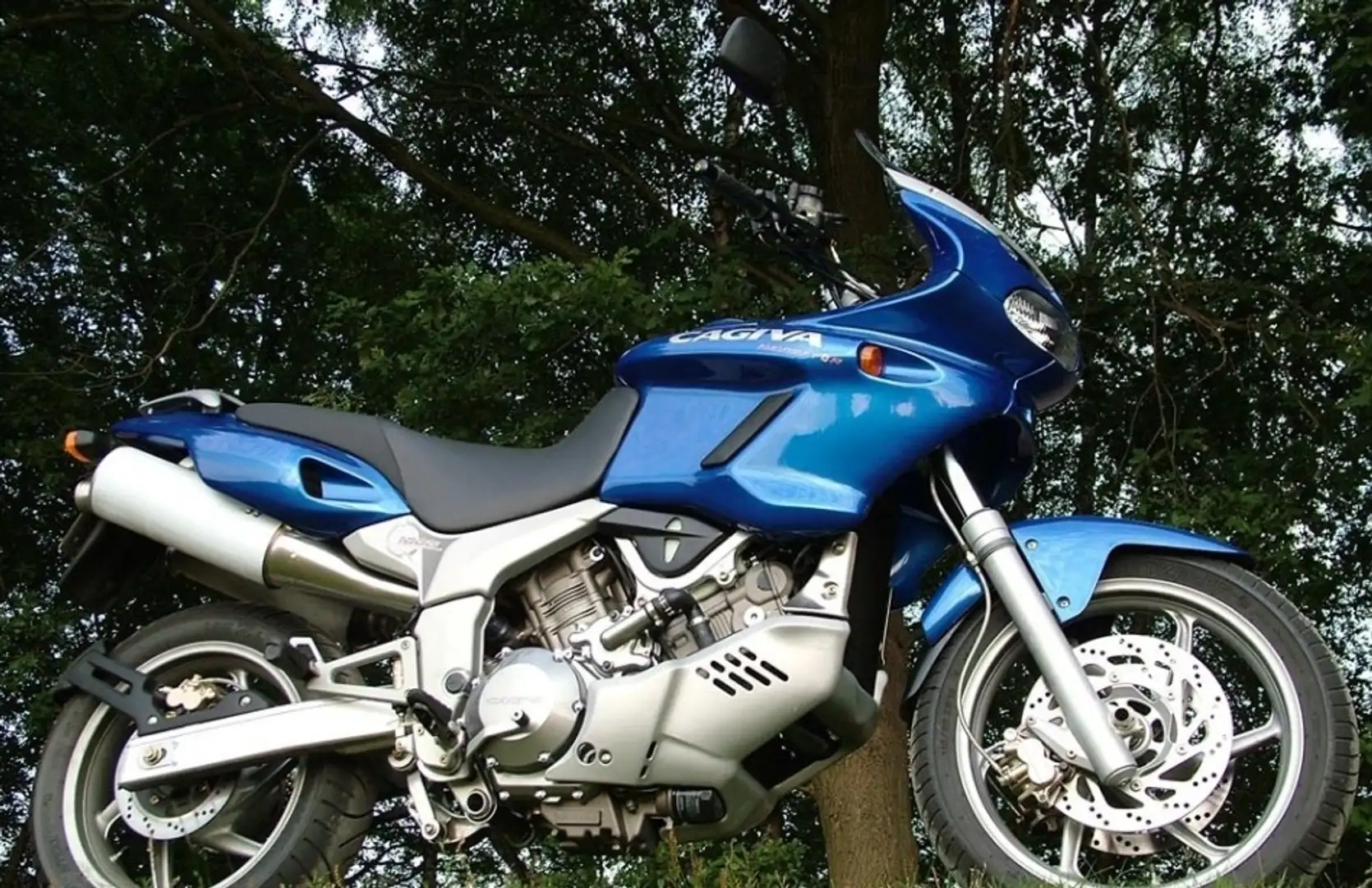 Cagiva Navigator cerchi in lega Blau - 1