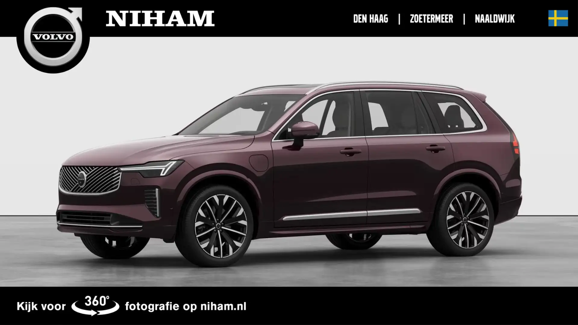 Volvo XC90 II T8 PLUG-IN HYBRID AWD ULTRA BRIGHT -PANO.DAK|BO Rood - 1