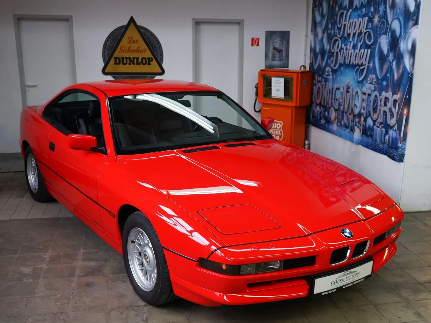 BMW 850 E31 850Ci (850i) Originalzustand mit 38.283km toller Zustand Rot - 1