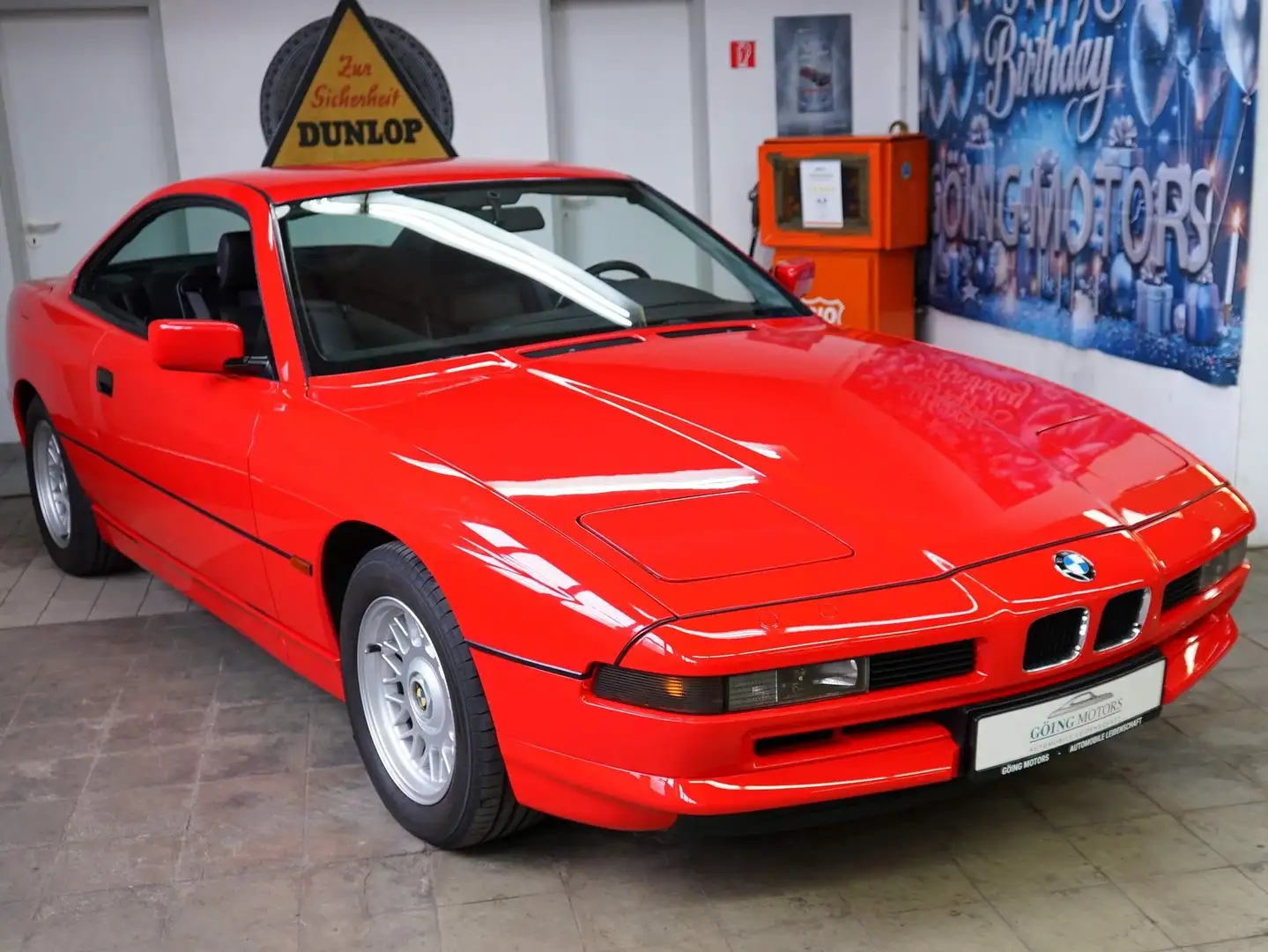 BMW 850 E31 850Ci (850i) Originalzustand mit 38.283km toller Zustand Rot - 2