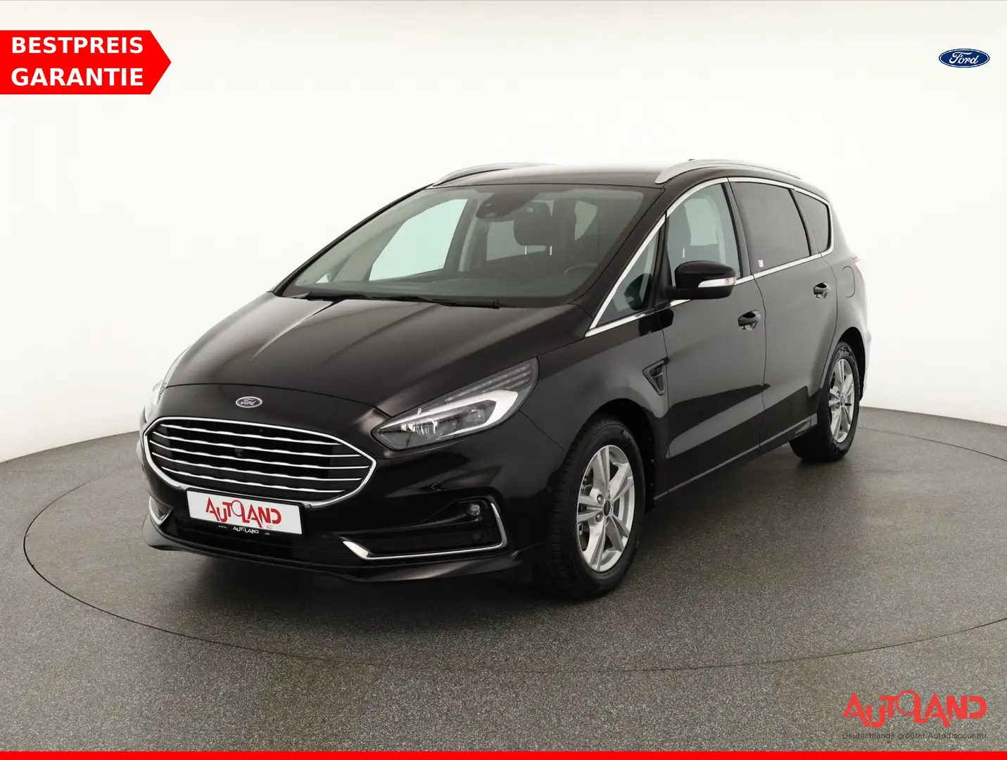 Ford S-Max 2.0 EcoBlue Titanium ACC AHK LED Navi DAB Schwarz - 1