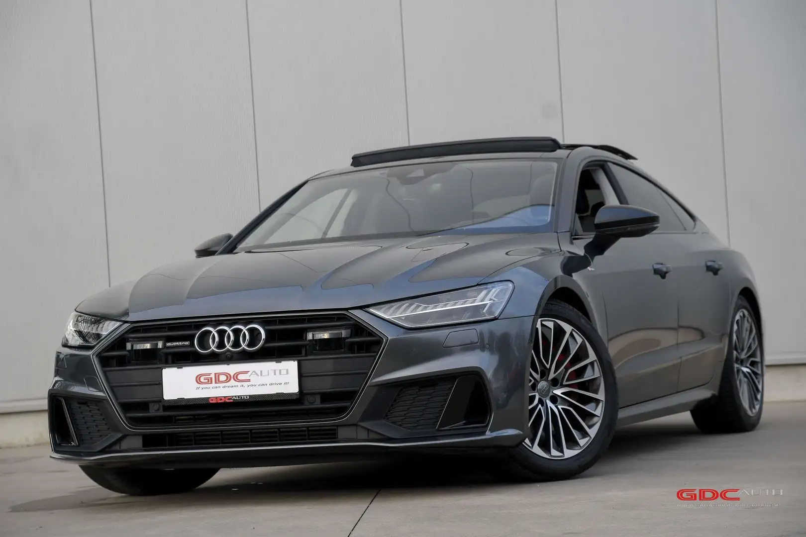Audi A7 A7 55 TFSIe Competition I B\u0026O I Pano I ACC Gris - 2