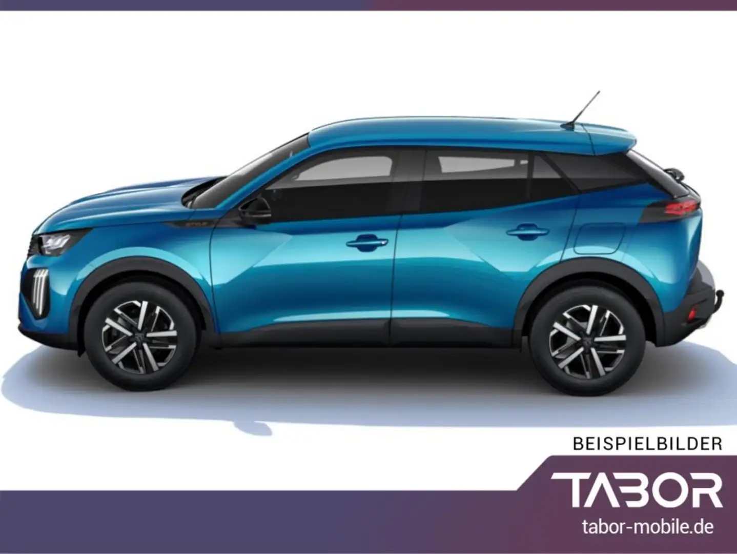 Peugeot 2008 MHEV 145 Style LED AHK Temp PDC 10"-DAB BT Blau - 2
