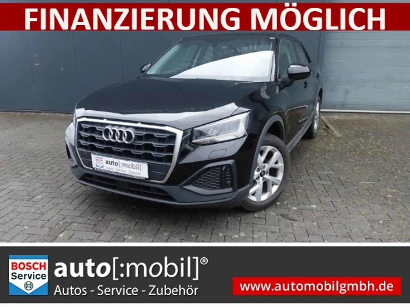 Audi Q2 1.0+30 TFSI+NAVIGATIONSSYSTEM+RÜCKFAHKAMERA+SHZ Schwarz - 1