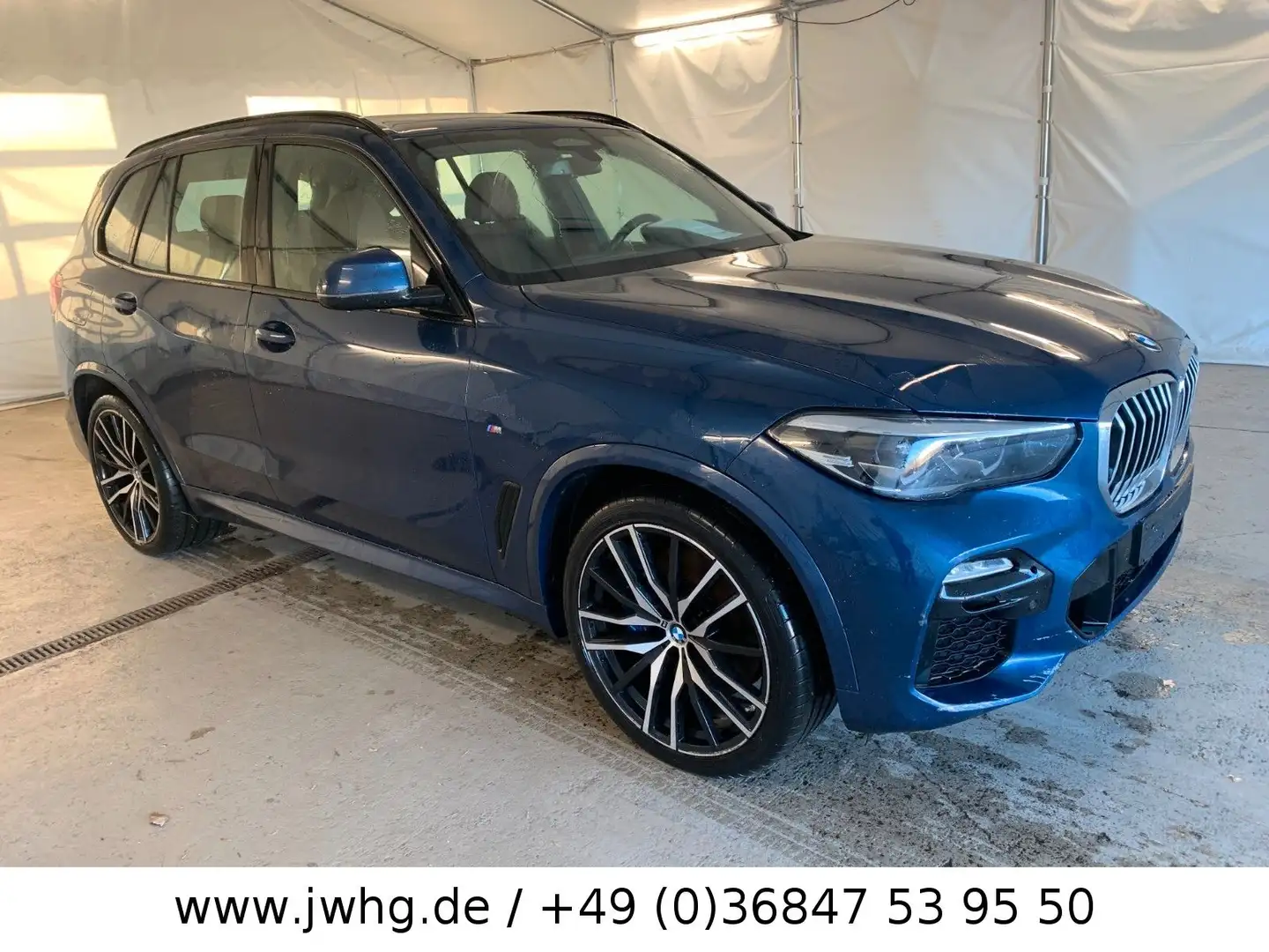 BMW X5 xDr 45 e M Sport LED+20"CockpProf Memory ACC+ Blue - 2