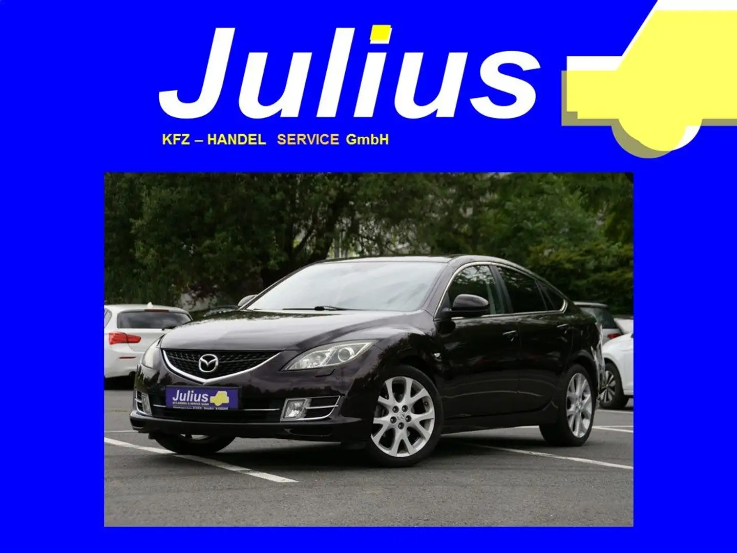 Mazda 6 2.5 Top Sport NAVI LEDER BOSE SHZ AHK XENON Schwarz - 1