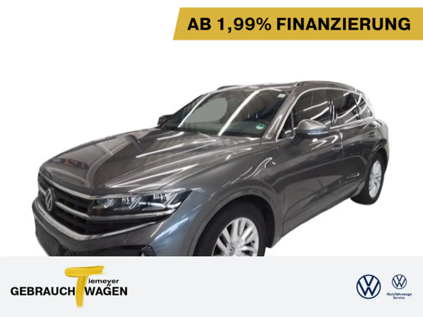 Volkswagen Touareg 3.0 TDI DSG 4M R-LINE FACELIFT 286PS PAN Gris - 1