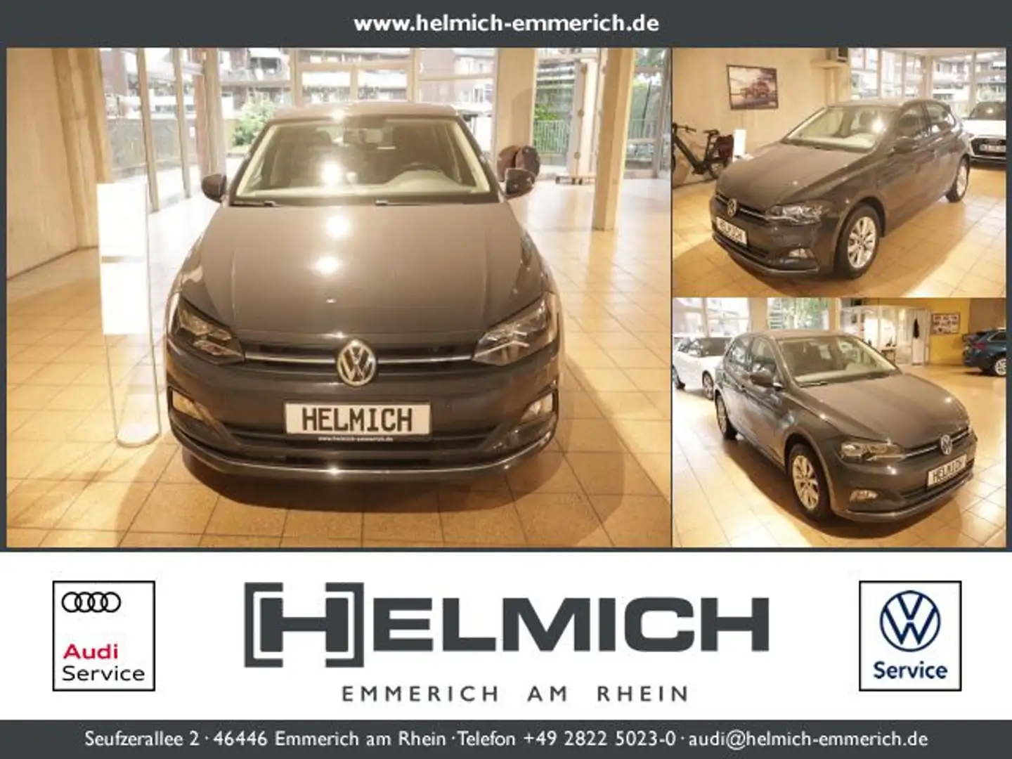 Volkswagen Polo 1.5 TSI Highline DSG SHZ Klima Highline Grau - 1
