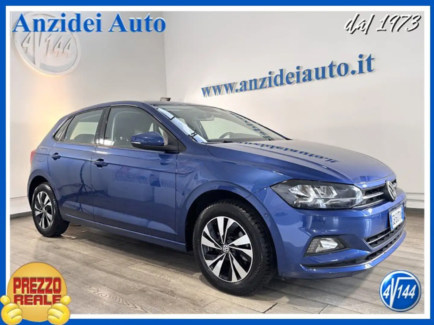 Volkswagen Polo 1.6 TDI 95 CV DSG 5p Comfortline BMT. Blau - 1