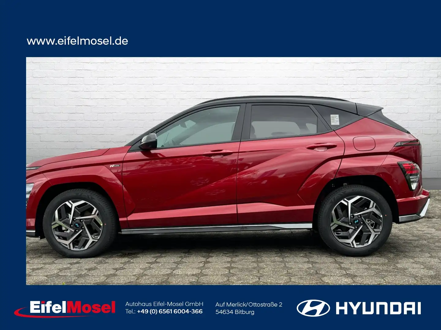 Hyundai KONA 1.6 T-GDi DCT *N-Line* Ultimate. BOSE.18 /Virtual/ Red - 2