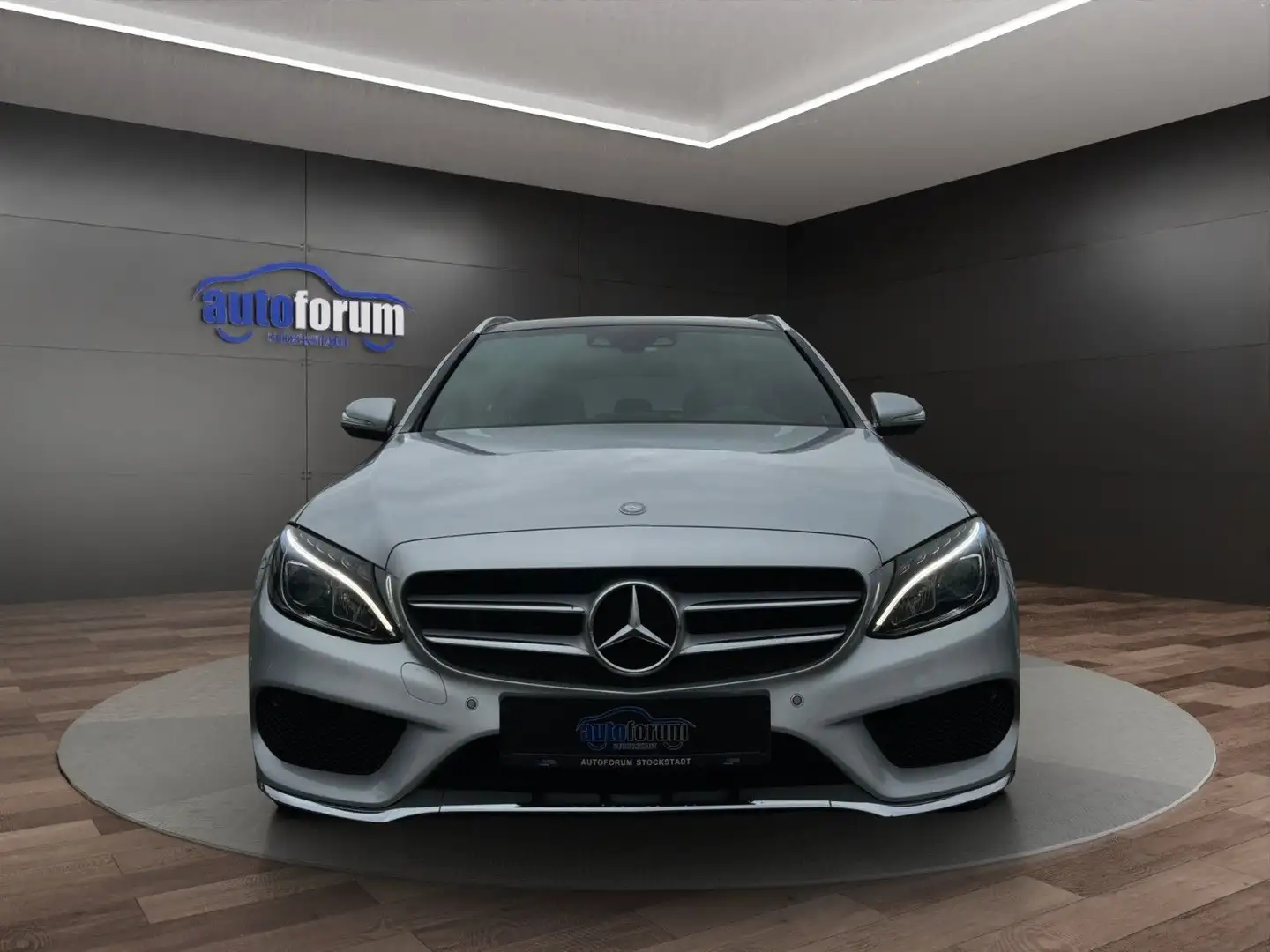 Mercedes-Benz C 300 T BlueTec Hybrid AMG°PANO°HUD°BURMESTER Silber - 2