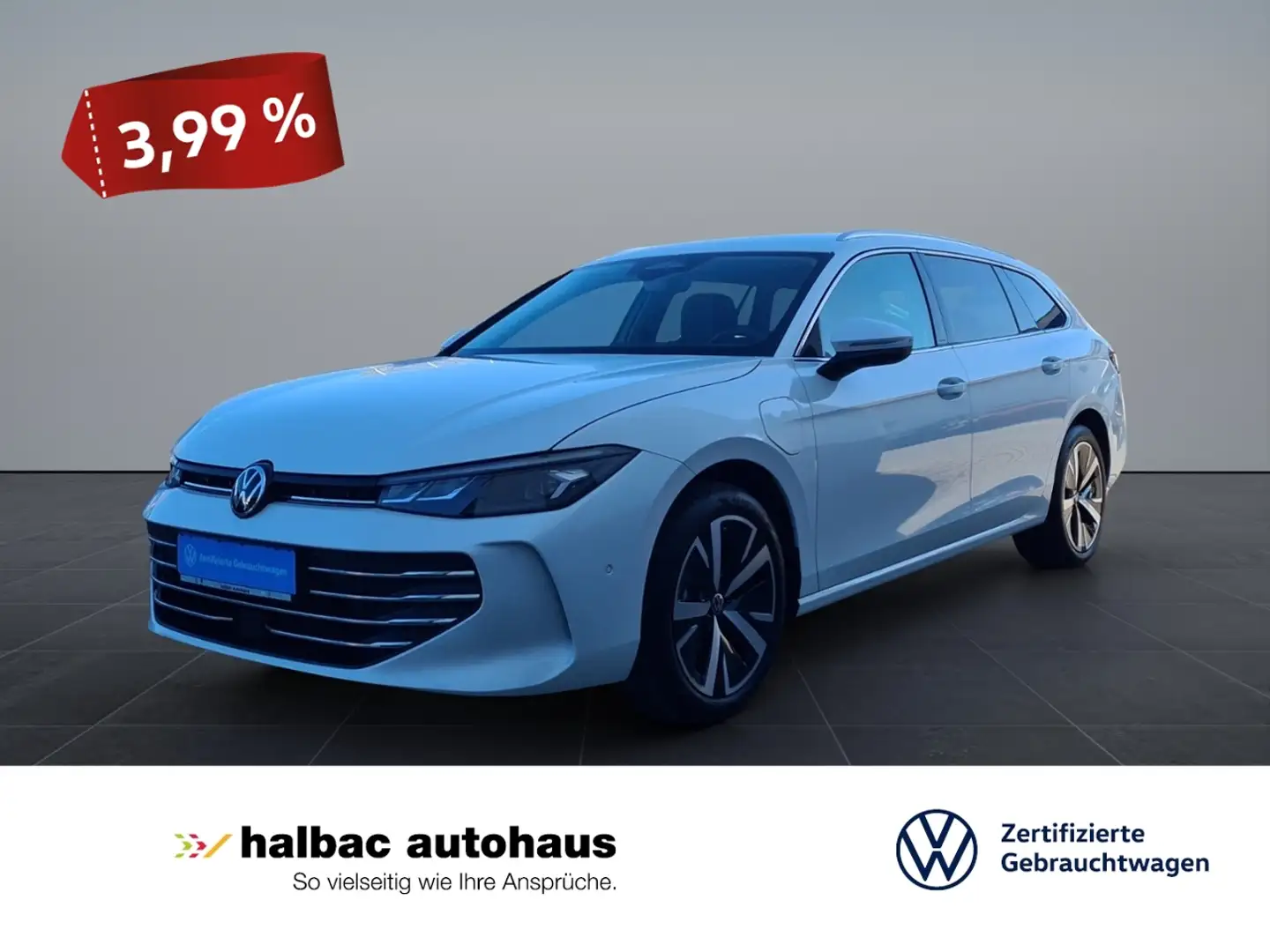 Volkswagen Passat Variant 1.5 TSI Hybrid 110kW 6-Gang Automatik Business+AH Weiß - 1