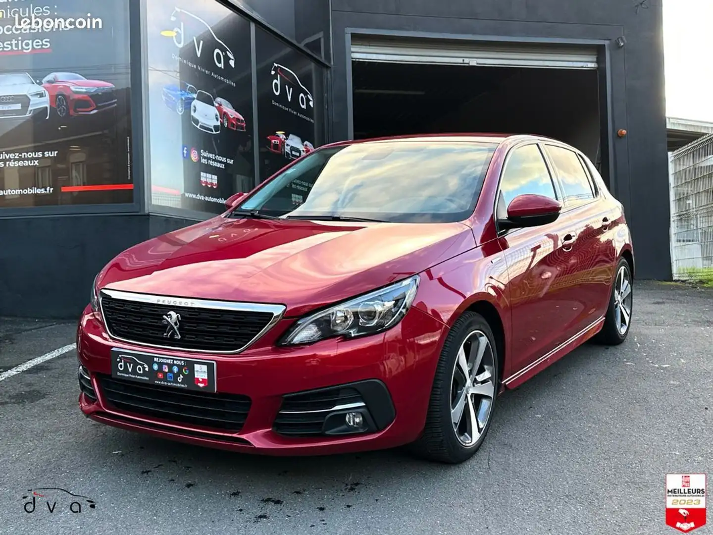 Peugeot 308 1.5 BlueHDi 100 ch Style Rood - 1