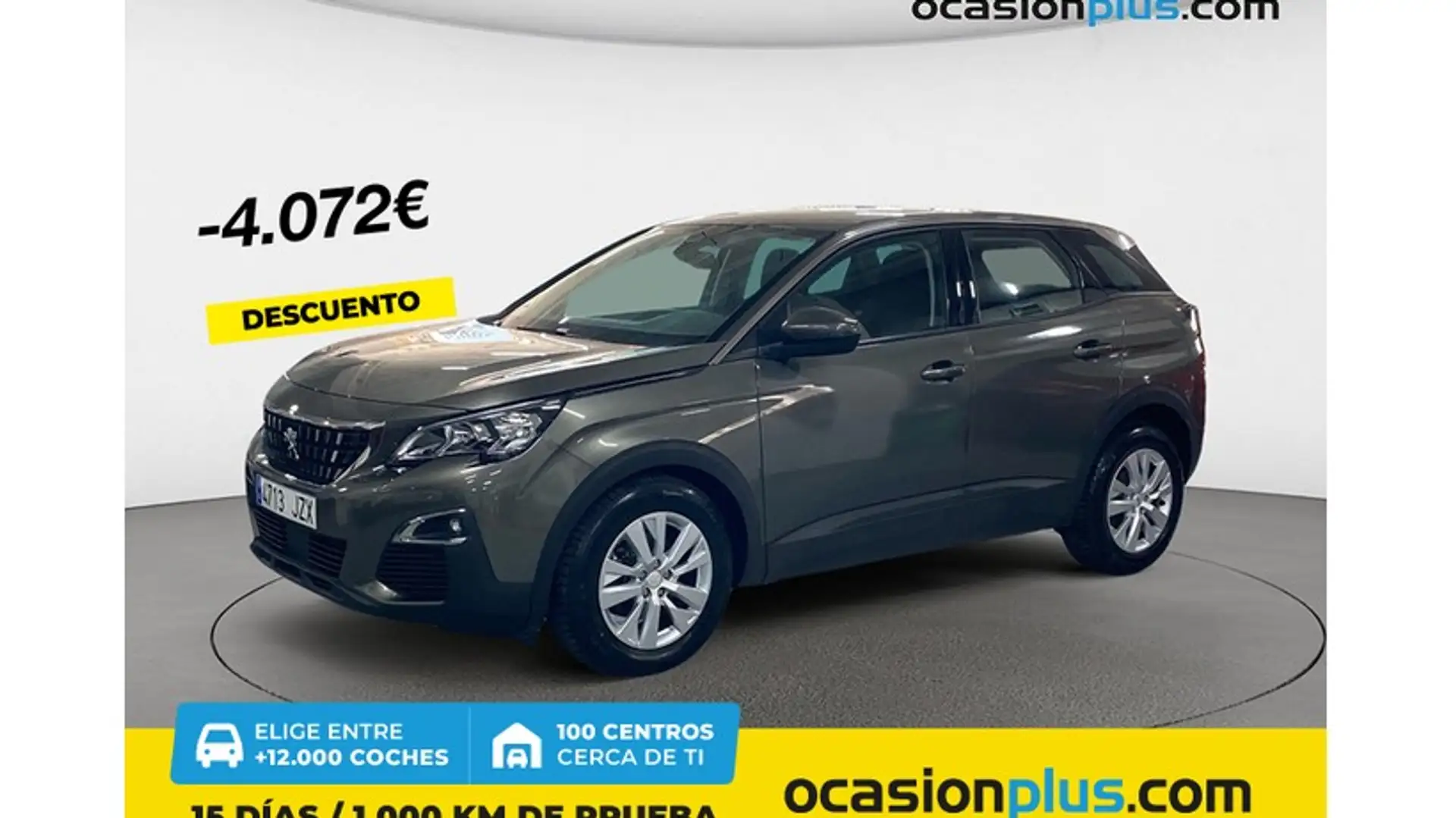 Peugeot 3008 1.6 BlueHDi Active 120 Gris - 1