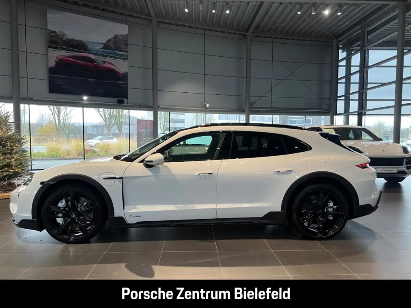 Porsche Taycan Turbo Cross Turismo Burmester Clubleder Weiß - 2