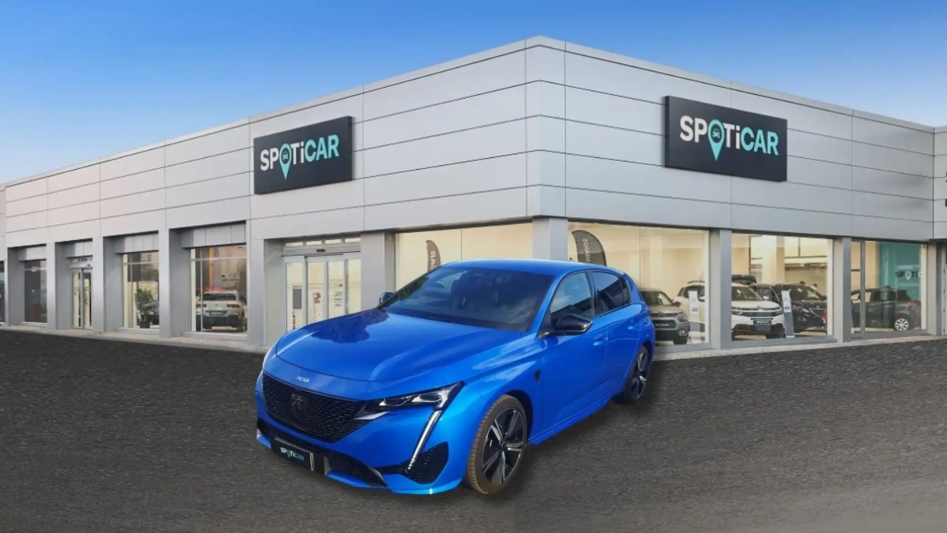 Peugeot 308 BlueHDi 130 S&S EAT8 GT Blau - 1