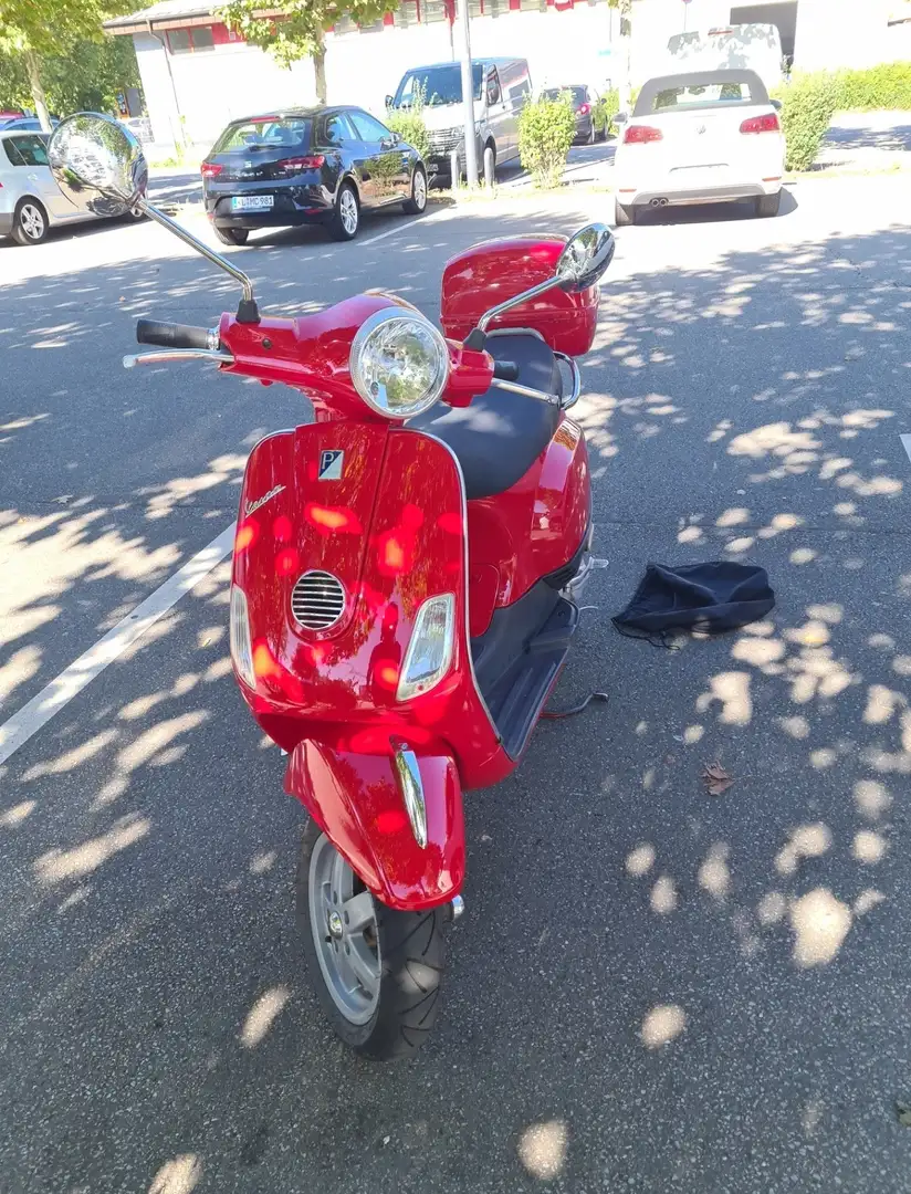 Vespa LX 50 Rojo - 1