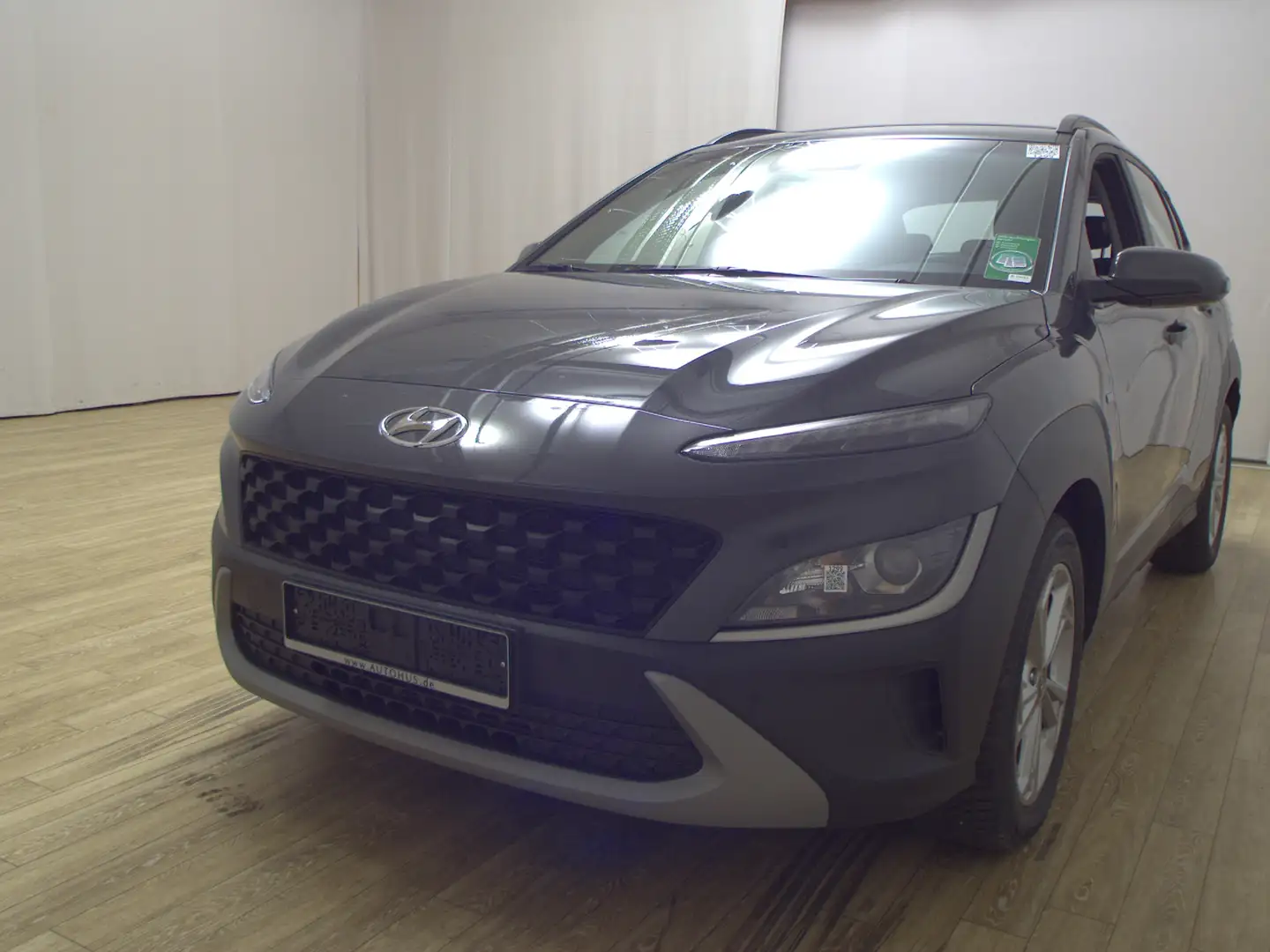 Hyundai KONA 1.0 T-GDI Navi Keyless PDC RFK Shz Klima Gris - 2