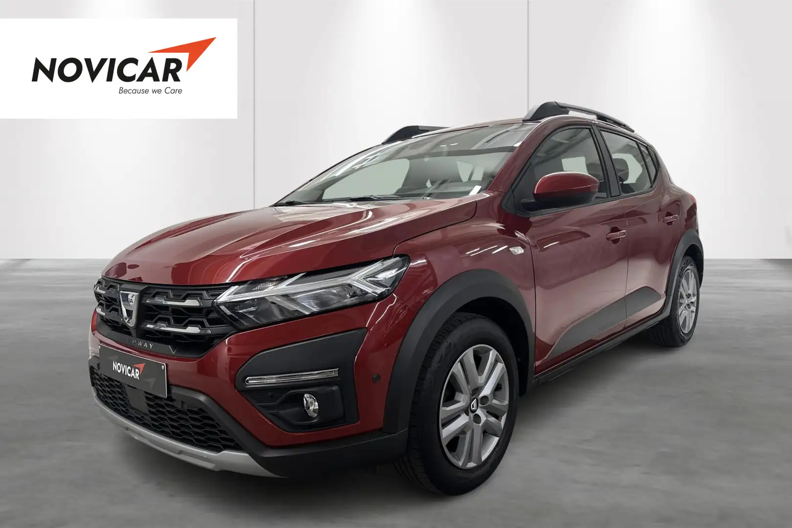 Dacia Sandero TCe 90 CVT Stepway Expression Rood - 1